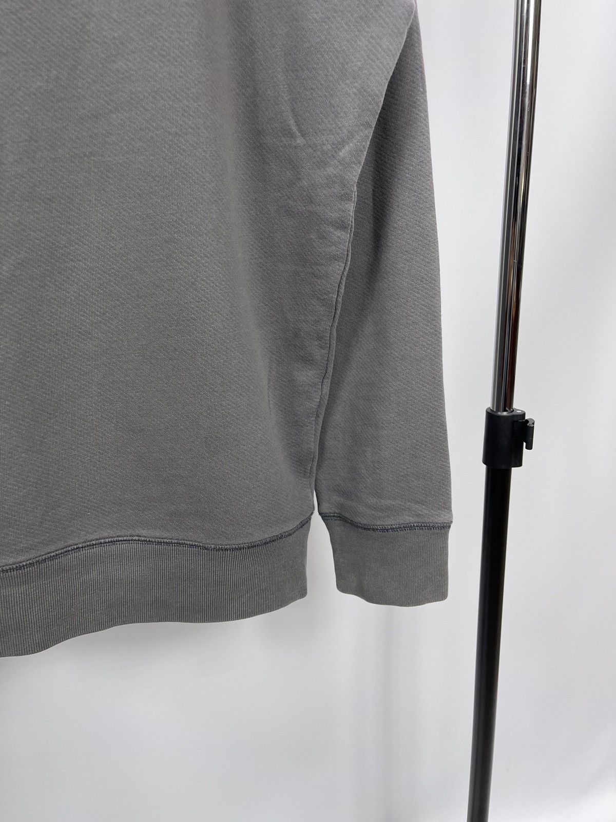 Maison Kitsune Maison Kitsune Sweatshirt Mens Size L Grey Good Tricolor Fox Size US L / EU 52-54 / 3 - 4 Thumbnail