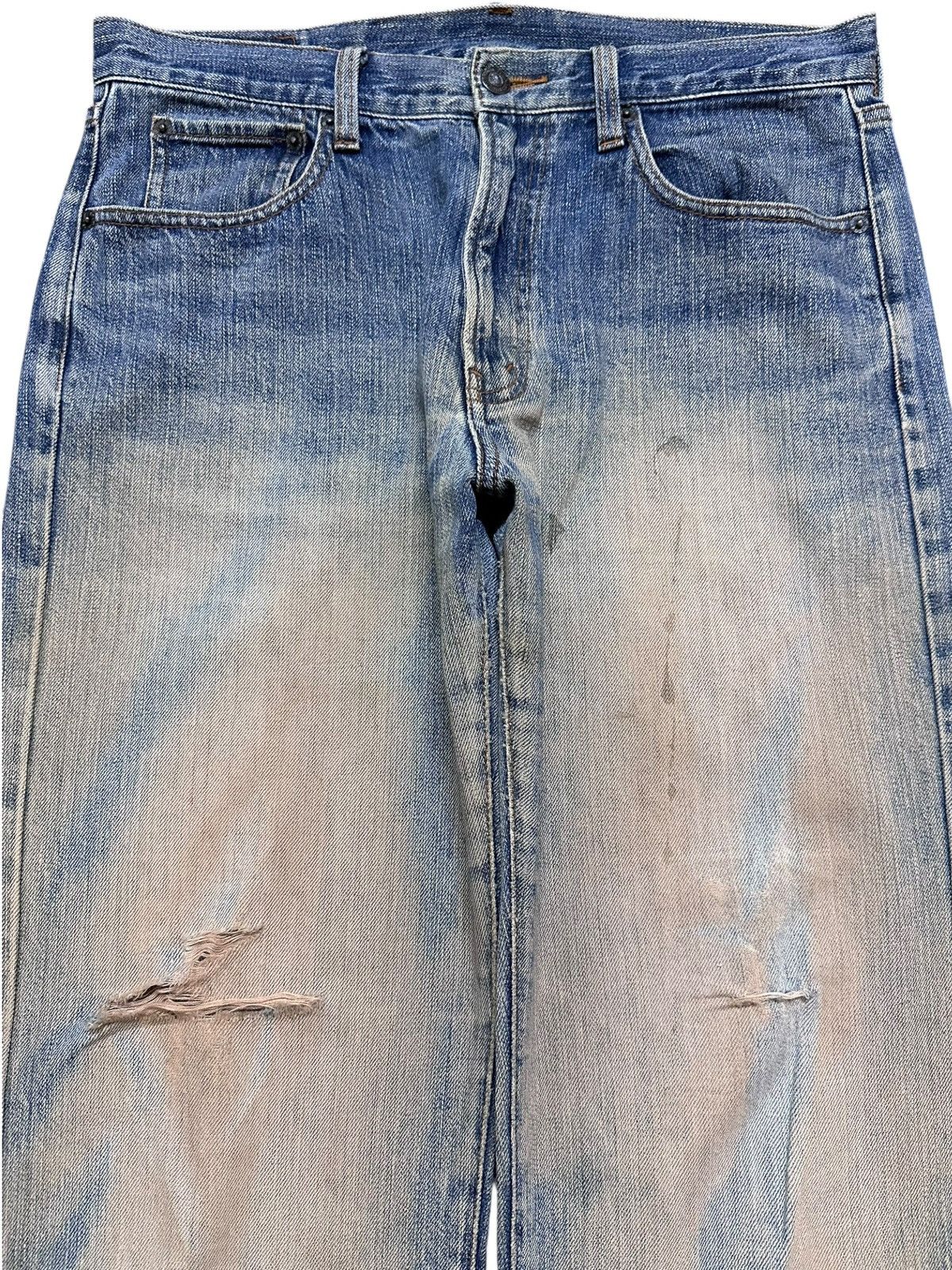 Japanese Brand Vintage Roadace Bobson Baggy Mudwash Distressed Denim Size US 32 / EU 48 - 2 Thumbnail