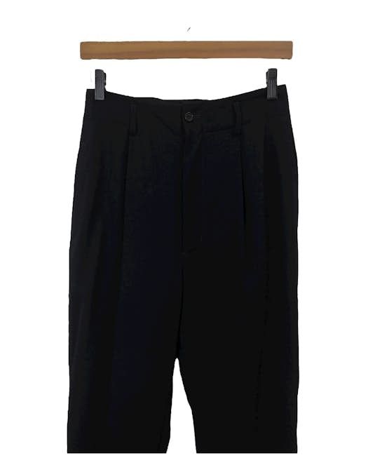 Yohji Yamamoto Workshop By Yohji Yamamoto Gabardine Linen Wool Pant Size US 28 / EU 44 - 2 Thumbnail