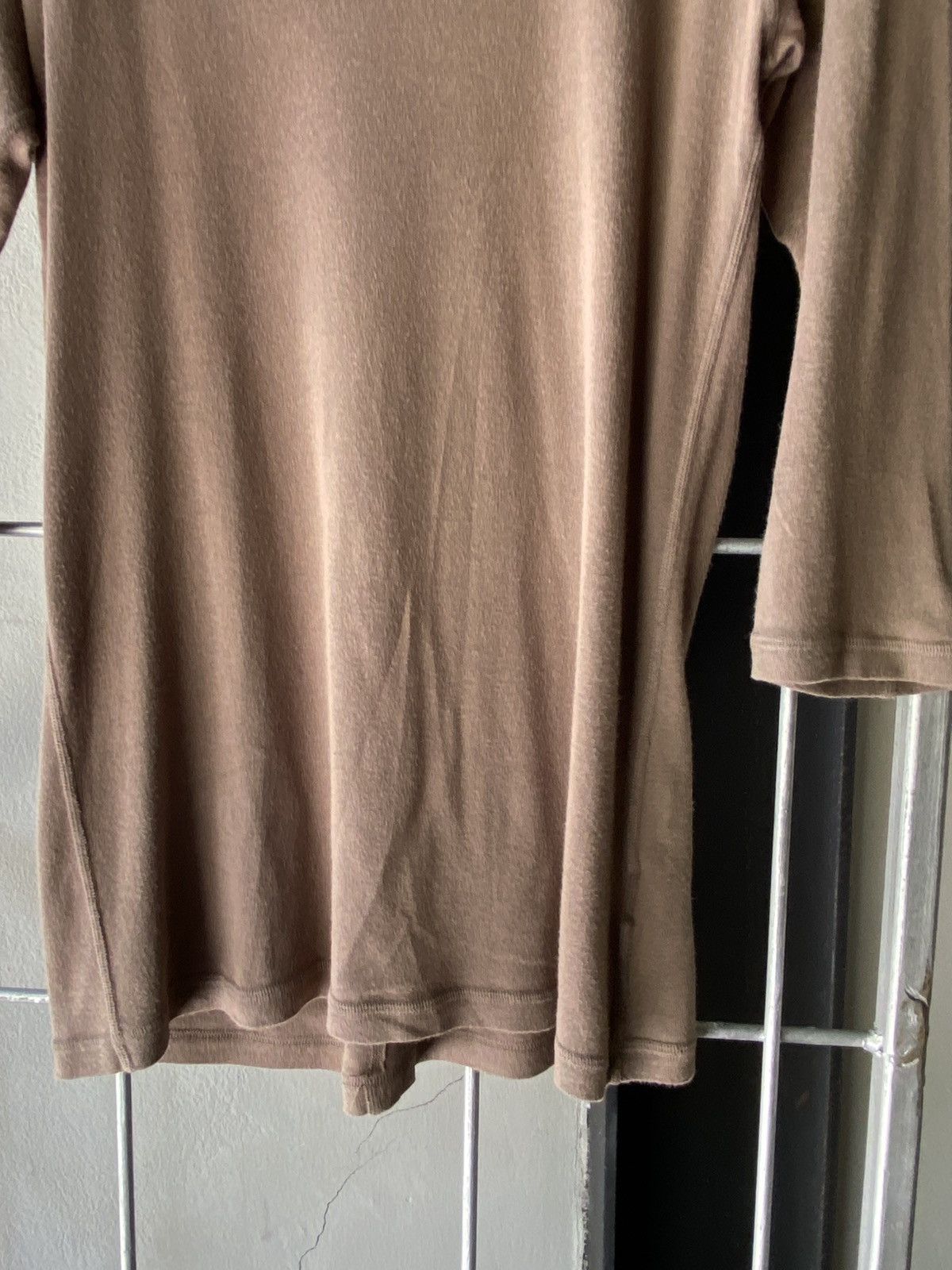 Attachment ATTACHMENT Brown three-quarter sleeve slim-fit T-shirt. Size M / US 6-8 / IT 42-44 - 11 Thumbnail