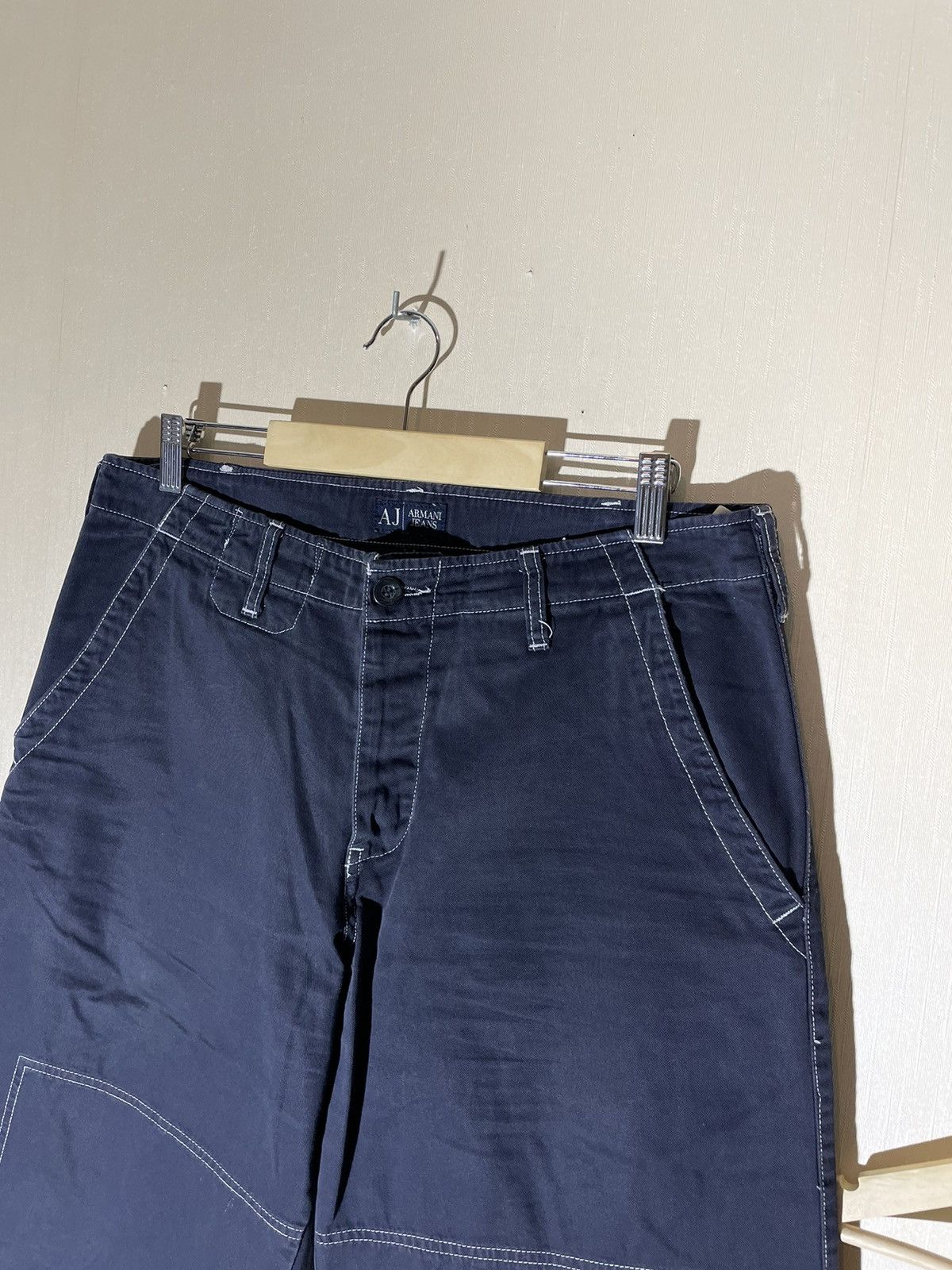Armani × Vintage Armani Jeans vintage workwear Japanese pants Size US 34 / EU 50 - 2 Thumbnail