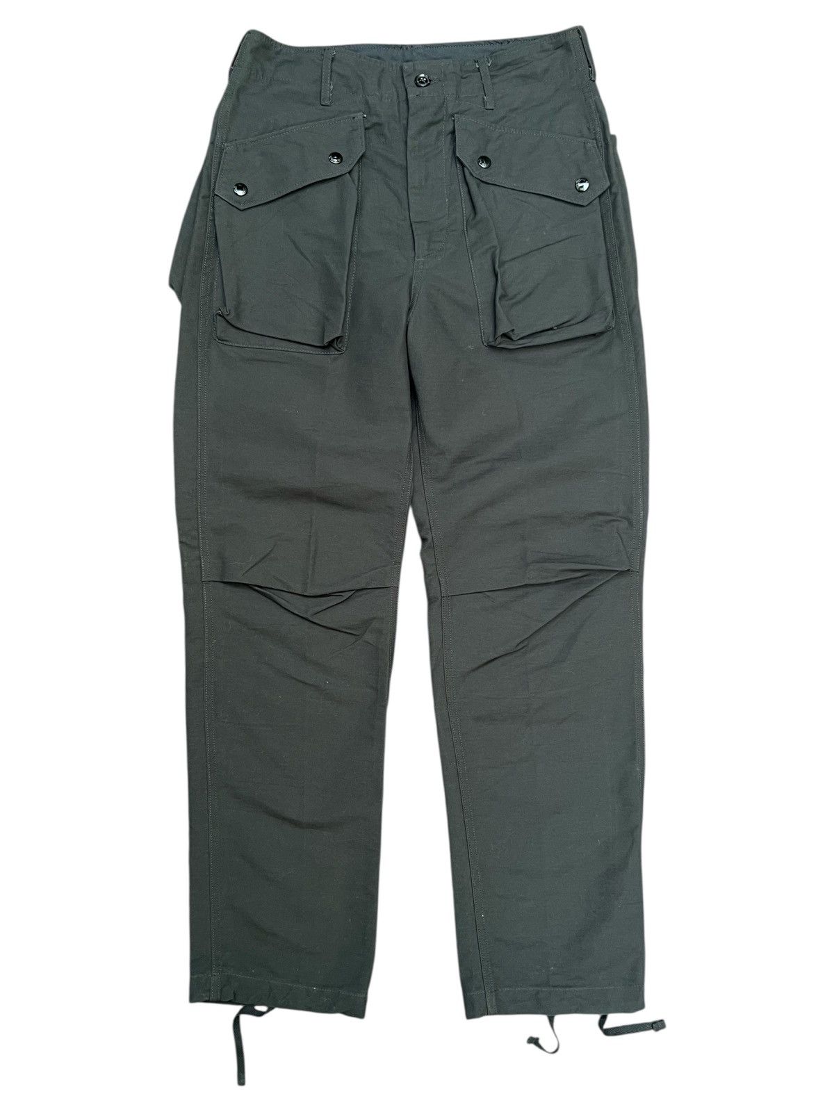 Engineered Garments FWK Balloon Pant (Black Big Plaid Worsted Wool
