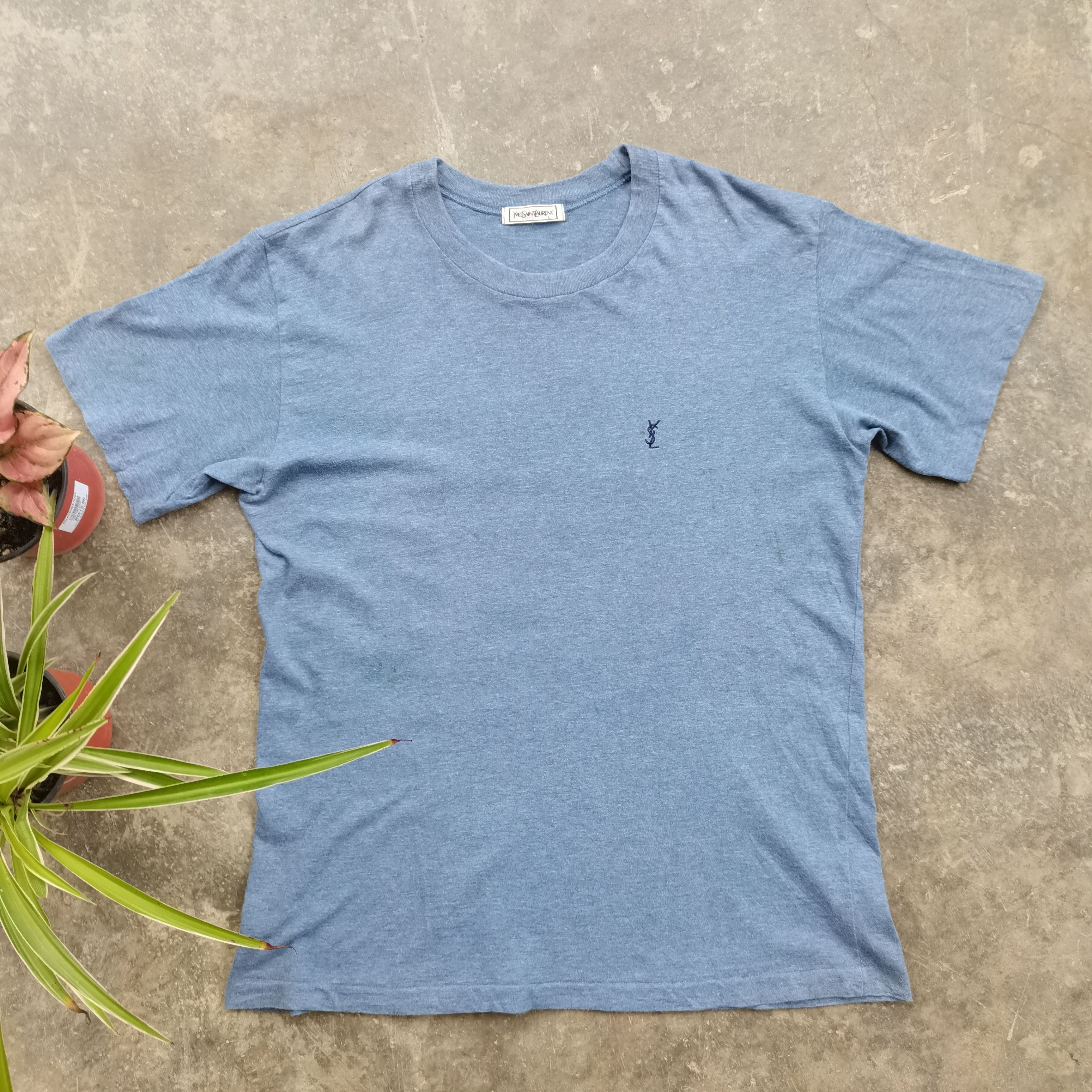 Vintage × Yves Saint Laurent Vintage Yves Saint laurent Crewneck Tshirt Size US L / EU 52-54 / 3 - 1 Thumbnail