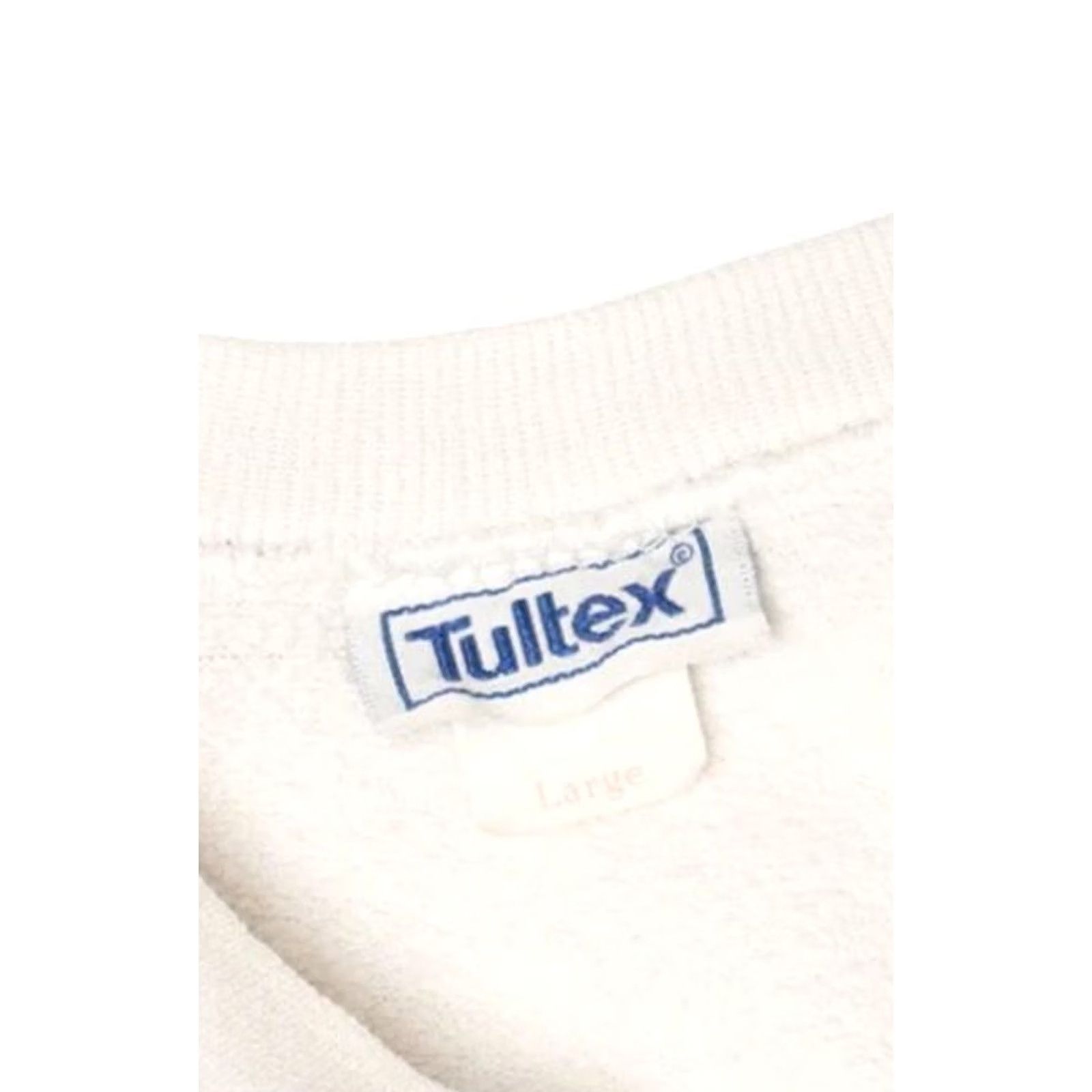 Tultex Tultex Raglan Sweatshirt Vintage White 1990s Large USA NY Paris Rome Brawley Womens or Mens Size US L / EU 52-54 / 3 - 3 Thumbnail