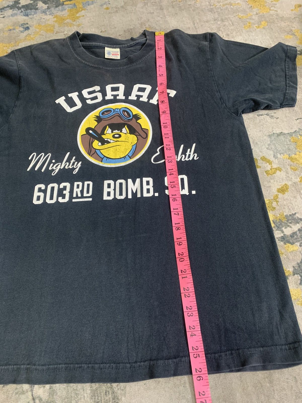 Japanese Brand Vintage 1990 USAAF Mighty Eight T-shirt Size US S / EU 44-46 / 1 - 9 Thumbnail