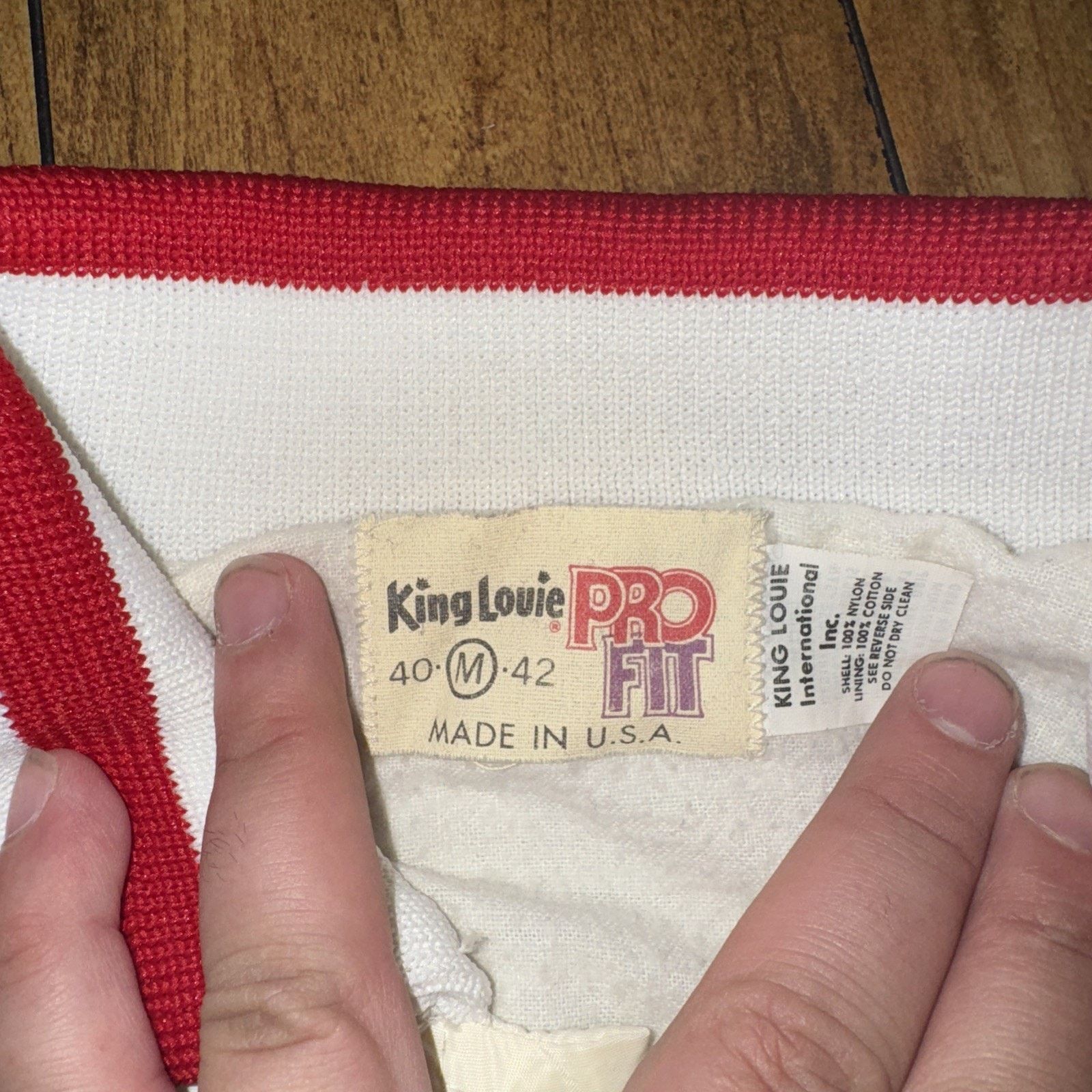 Vintage King Louie Pro Fit Jacket White M 19x23 Made In USA Azteca Size US M / EU 48-50 / 2 - 3 Thumbnail