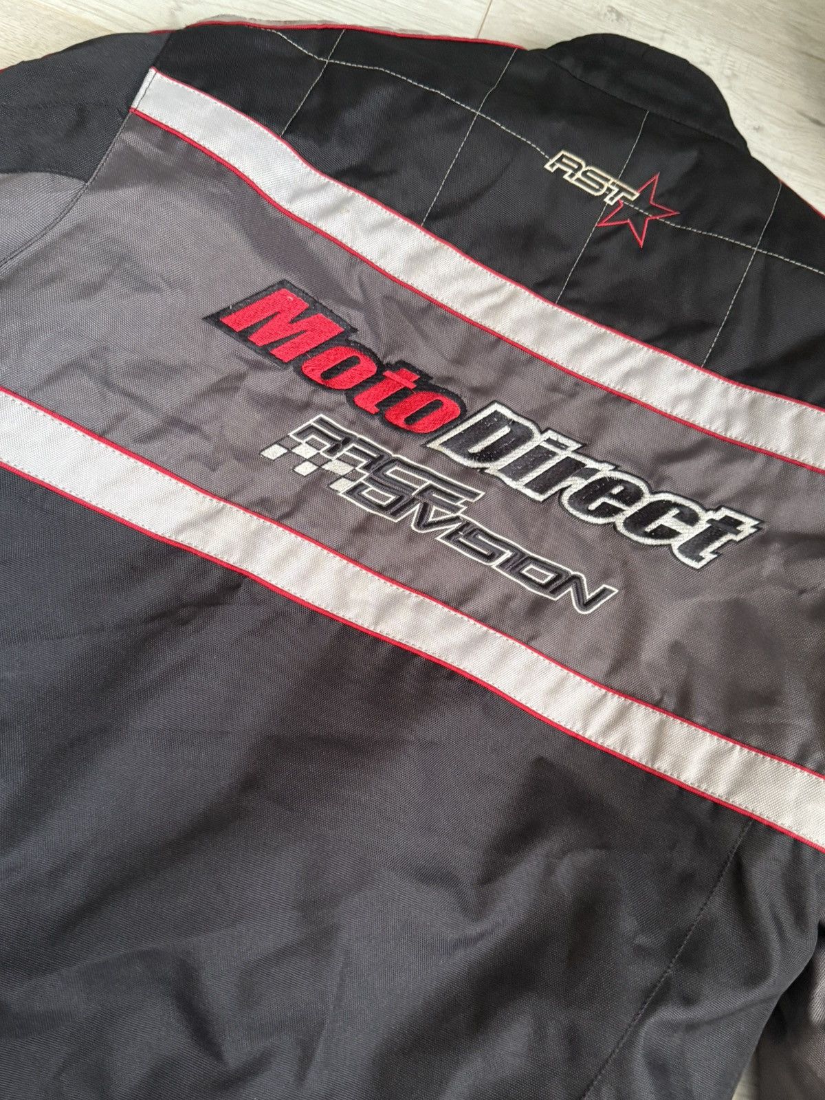 Other UK Vintage Armoured moto direct jacket racing division Size US M / EU 48-50 / 2 - 6 Thumbnail