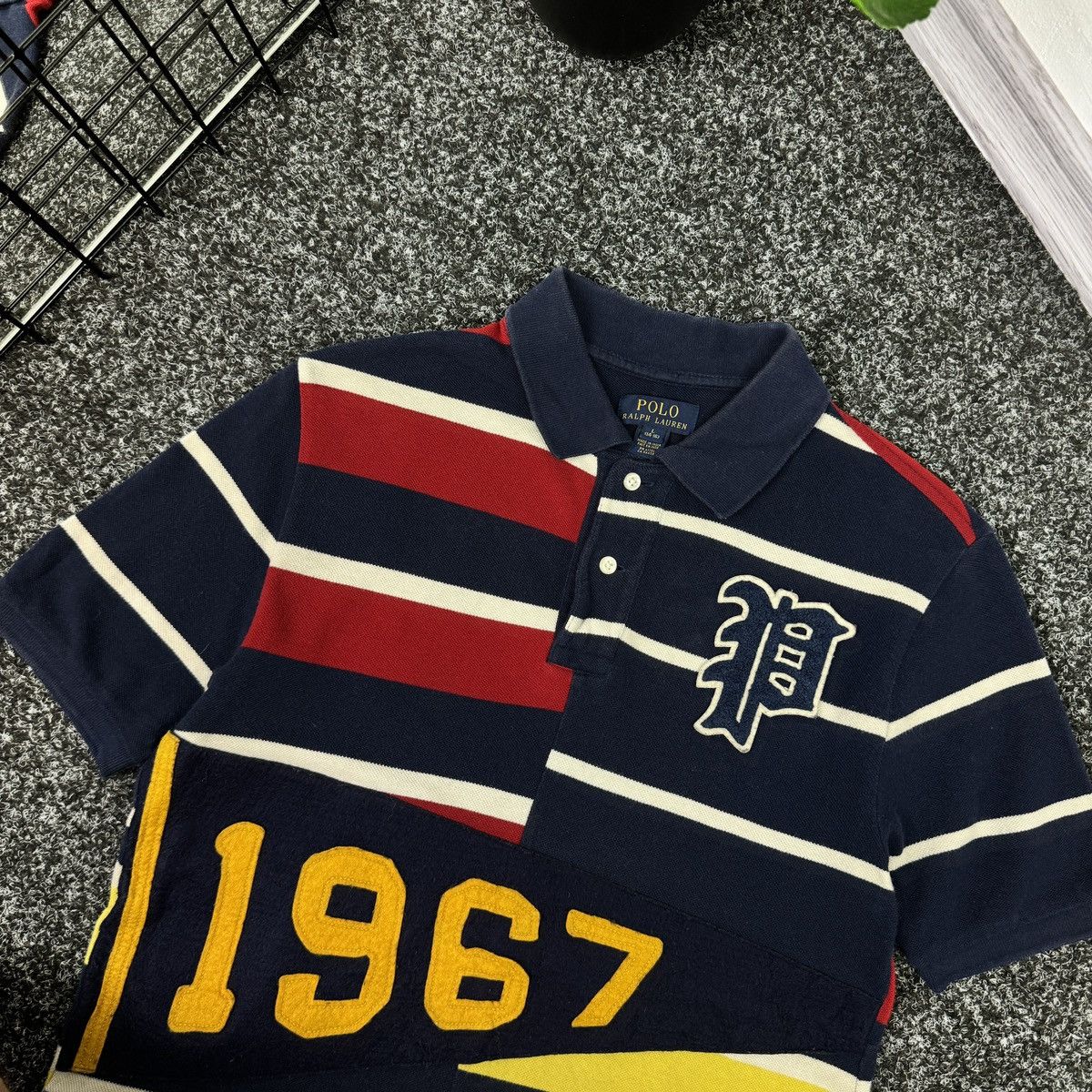 Other Rugby Polo Ralph Lauren Chief Keef Style Vintage Big Logo Size US S / EU 44-46 / 1 - 3 Thumbnail