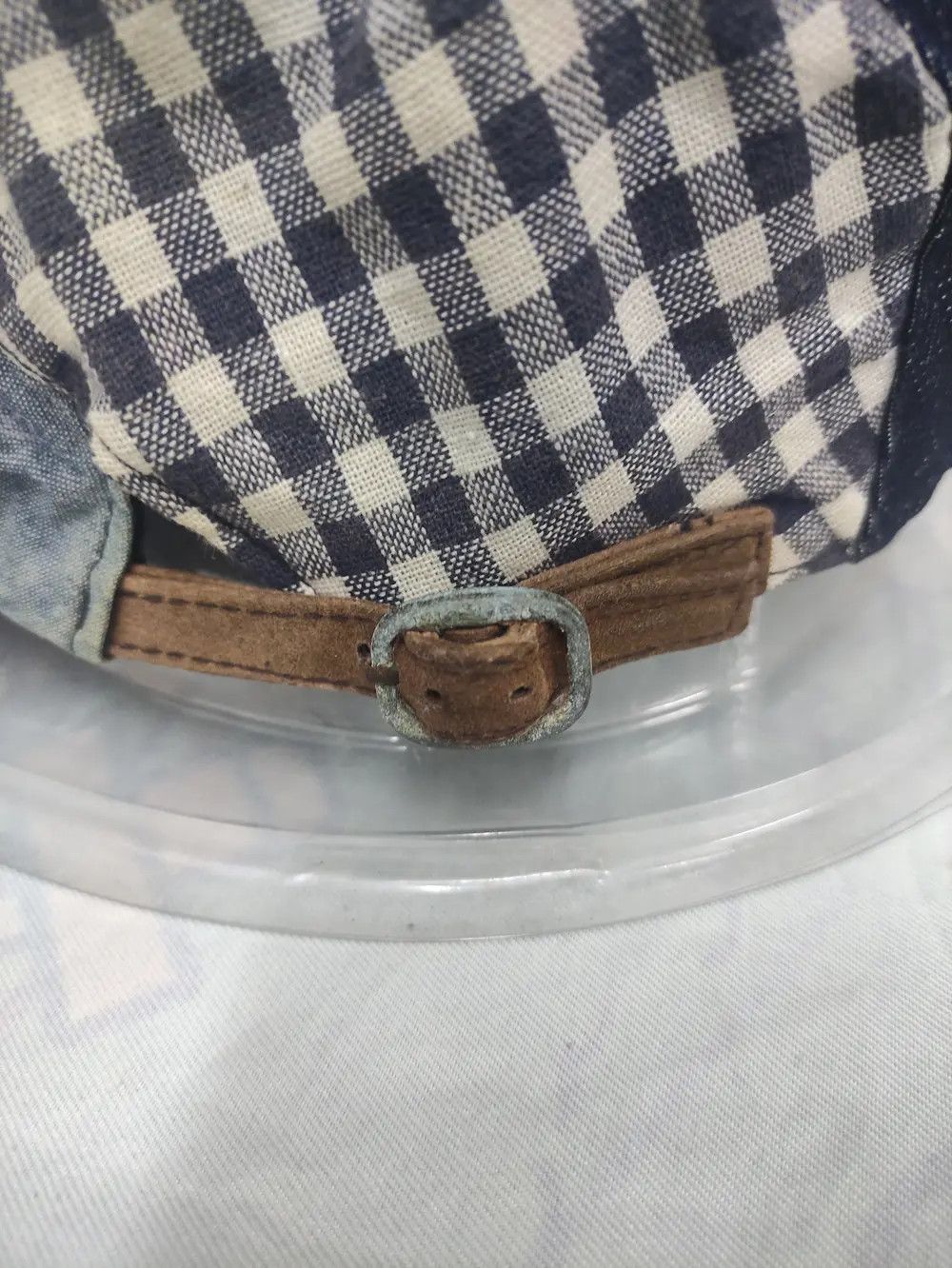 Japanese Brand × Vintage JAPANESE BRAND DENIM PATCHWORK BARETTA CAP Size ONE SIZE - 6 Thumbnail