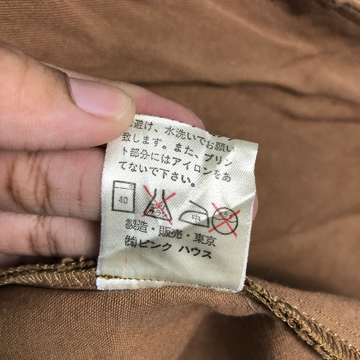 Hysteric Glamour 🔥Vintage Chore Jacket Pink House Big Logo Japan Made Size US M / EU 48-50 / 2 - 19 Thumbnail