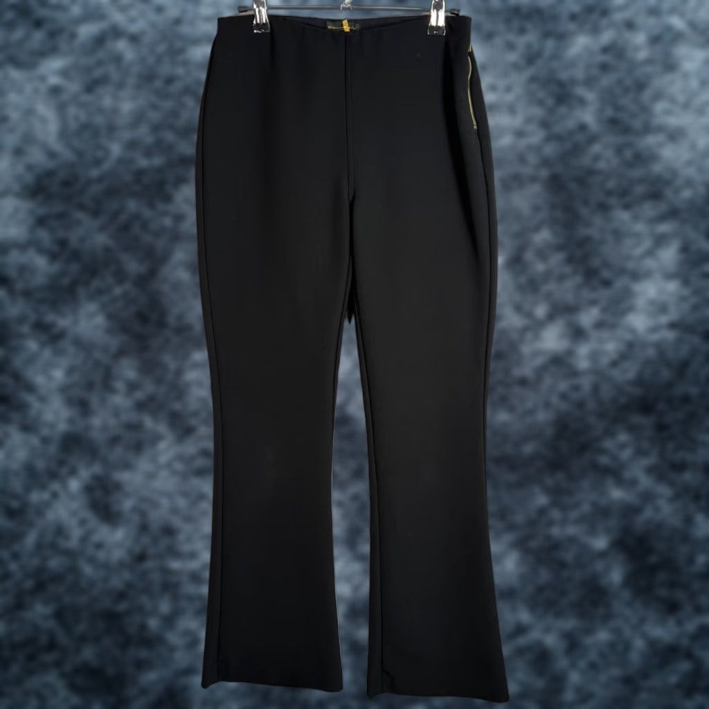 Donna Karan Donna Karan Womens Pants Bootcut Black Stretch Size 2 Size 26" / US 2 / IT 38 - 1 Thumbnail