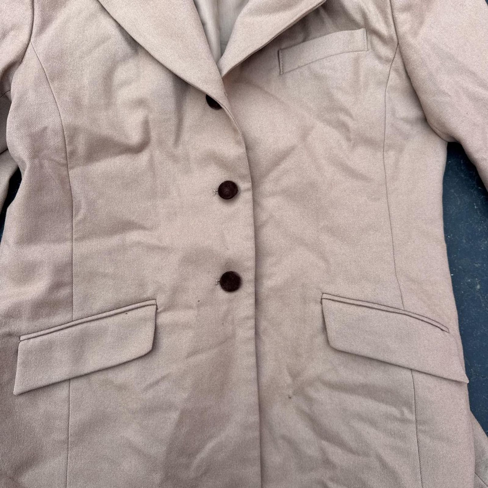 Pendleton Vintage 80s Western Pendleton Women Wool Blazer Petite Size Size ONE SIZE - 3 Thumbnail
