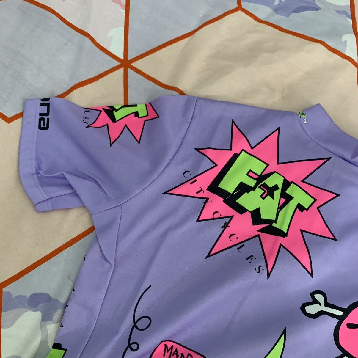 Giordana TEAM FAT Chance サイクルジャージ Vintage Vintage 1992 Giordana Fat Chance Yo Eddy team