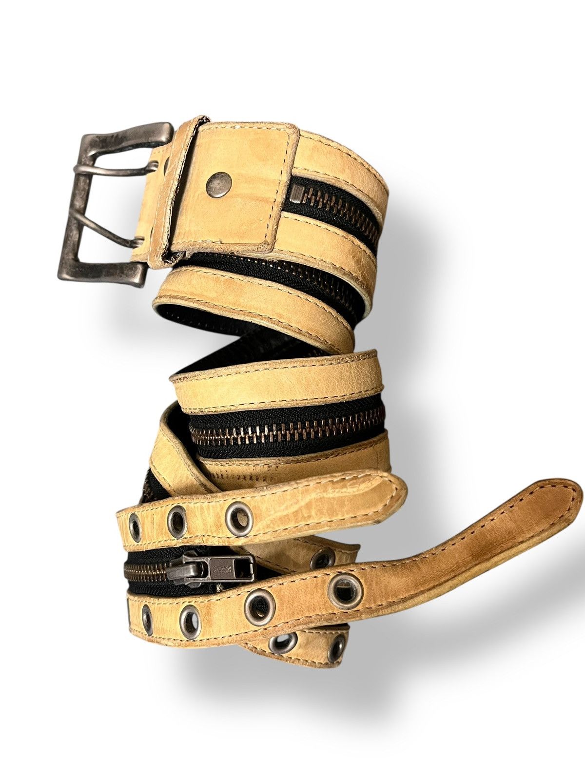 If Six Was Nine Japanese Brand Rupert Segment Belt Size ONE SIZE - 2 Thumbnail