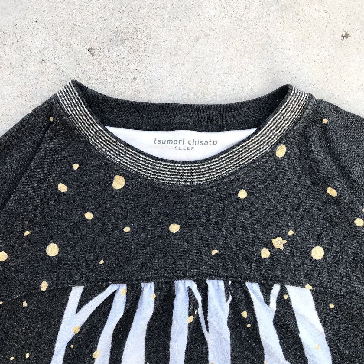 Issey Miyake × Japanese Brand × Tsumori Chisato Tsumori Chisato ( Issey Miyake ) " Night Owl " Sleep Dress Size L / US 10 / IT 46 - 10 Thumbnail