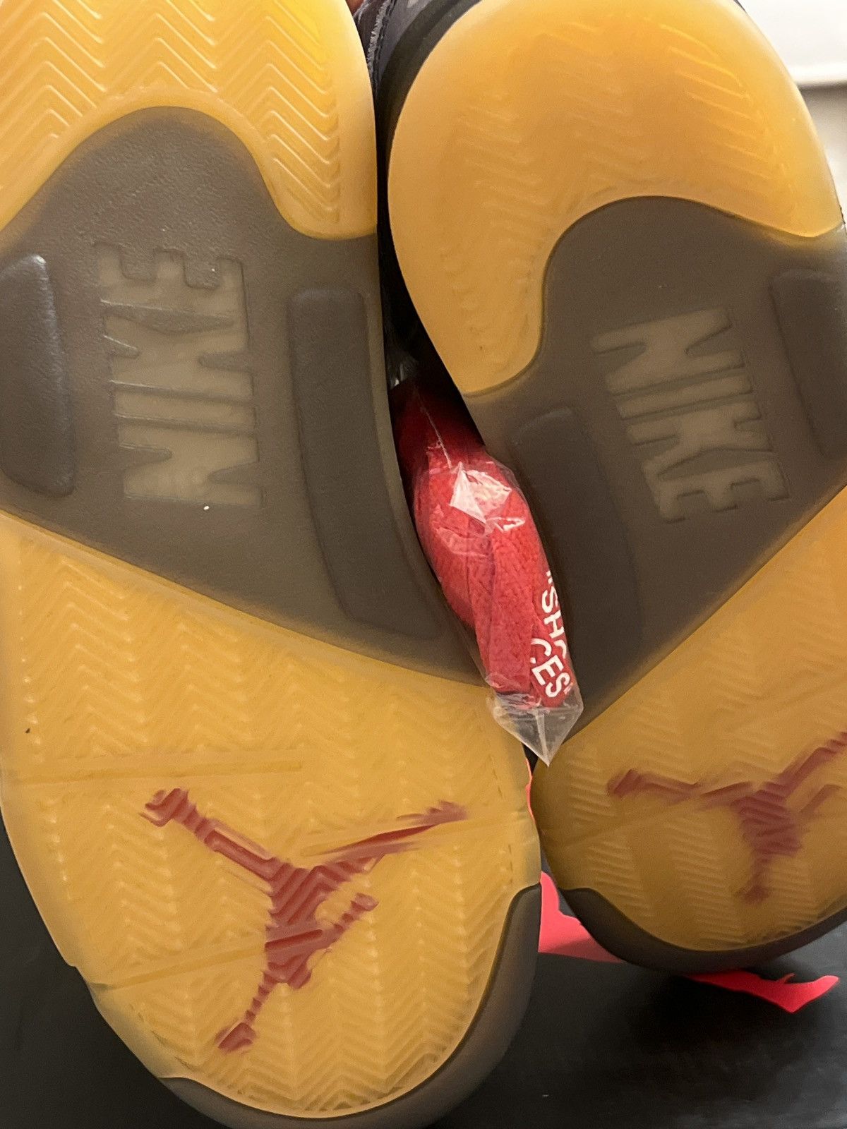 Jordan Brand × Nike × Off-White Jordan 5 Muslin Size US 7.5 / EU 40-41 - 9 Thumbnail