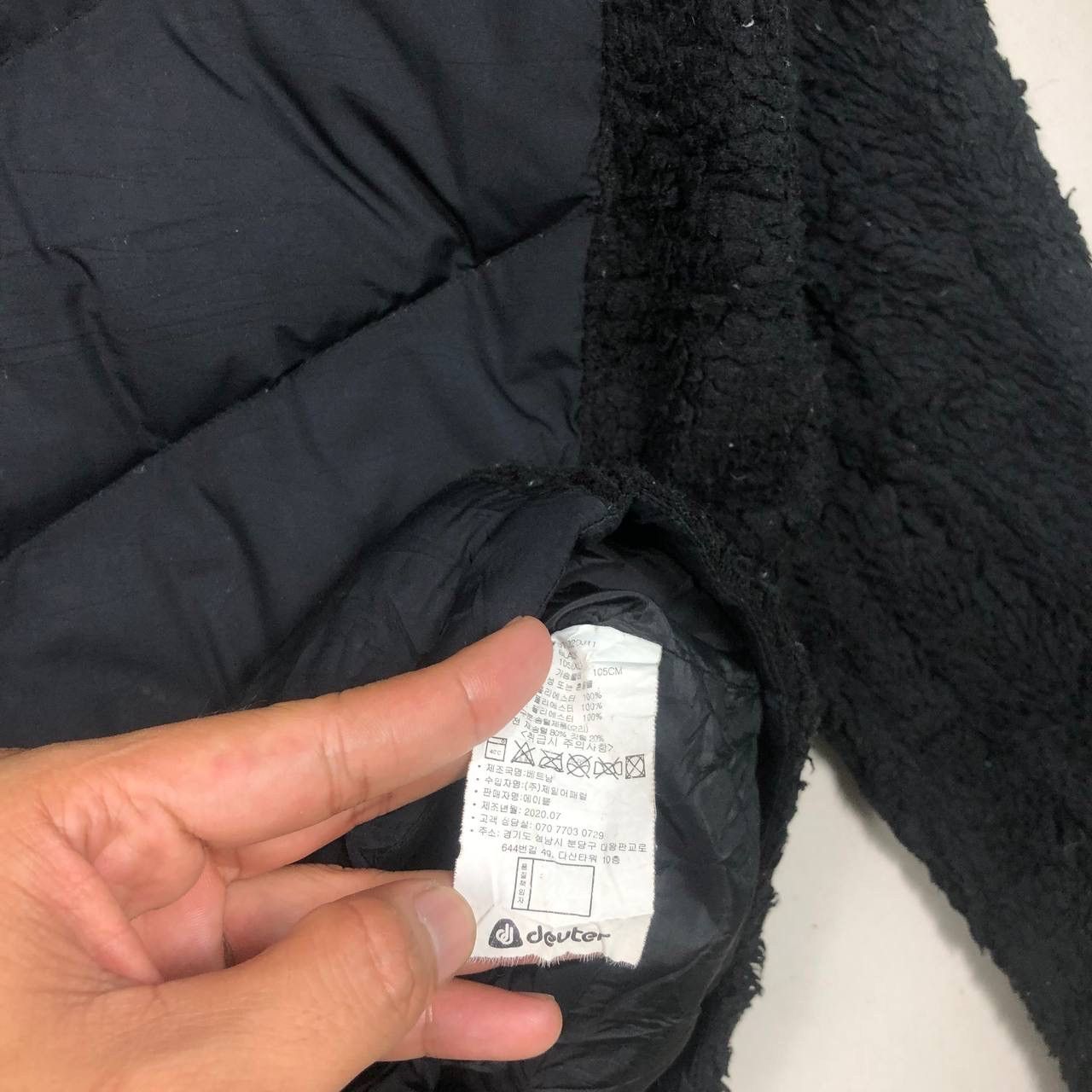 Japanese Brand Deuter Sherpa Puffer Down Jacket Black Streetwear Size US L / EU 52-54 / 3 - 6 Thumbnail