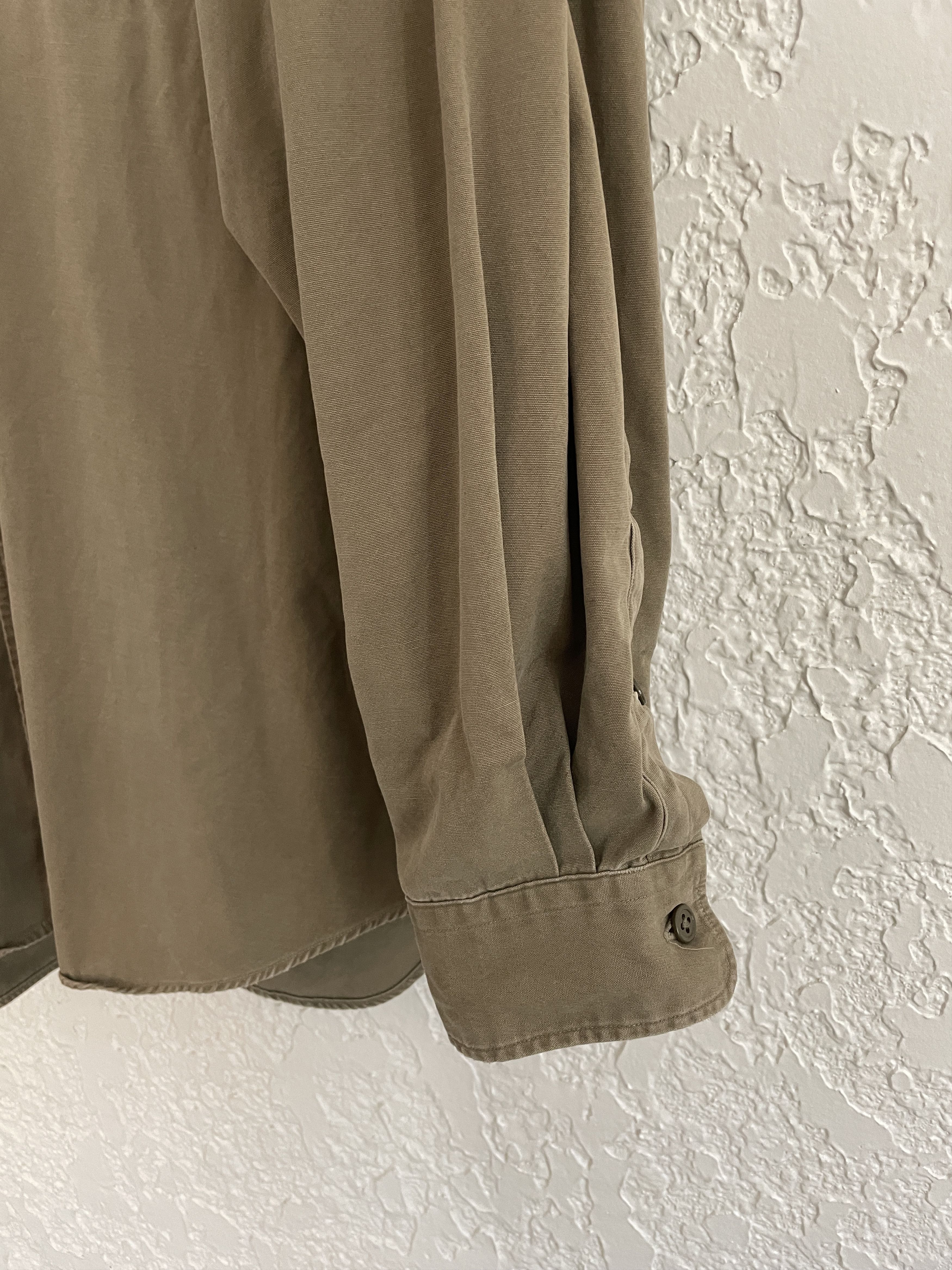 Polo Ralph Lauren 🔥 Polo Ralph Lauren® RARE 90s Military Button Work Shirt Size US XL / EU 56 / 4 - 3 Thumbnail
