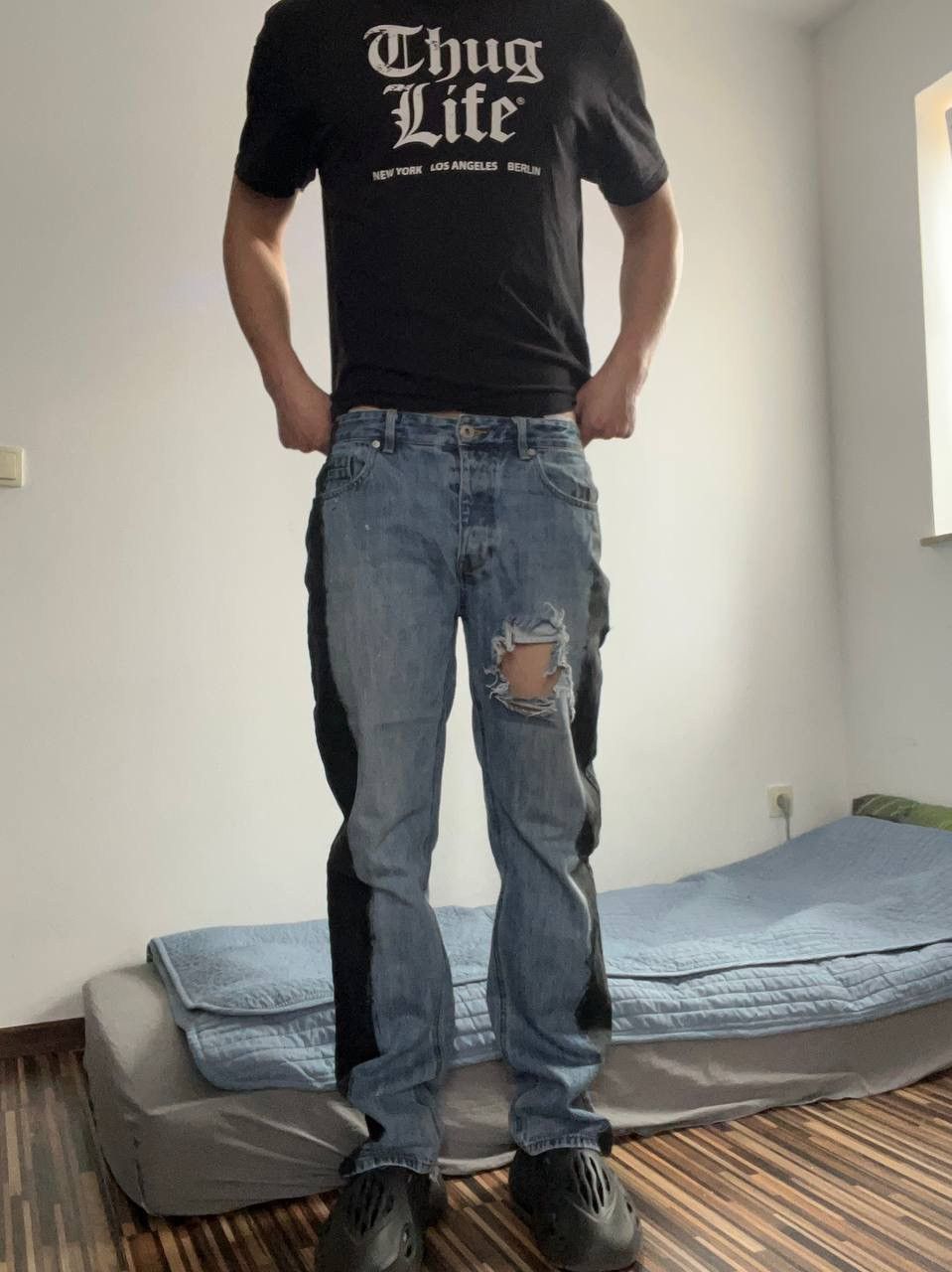 Japanese Brand Recyled Jeans Archive Flared Size US 40 / EU 56 - 7 Thumbnail