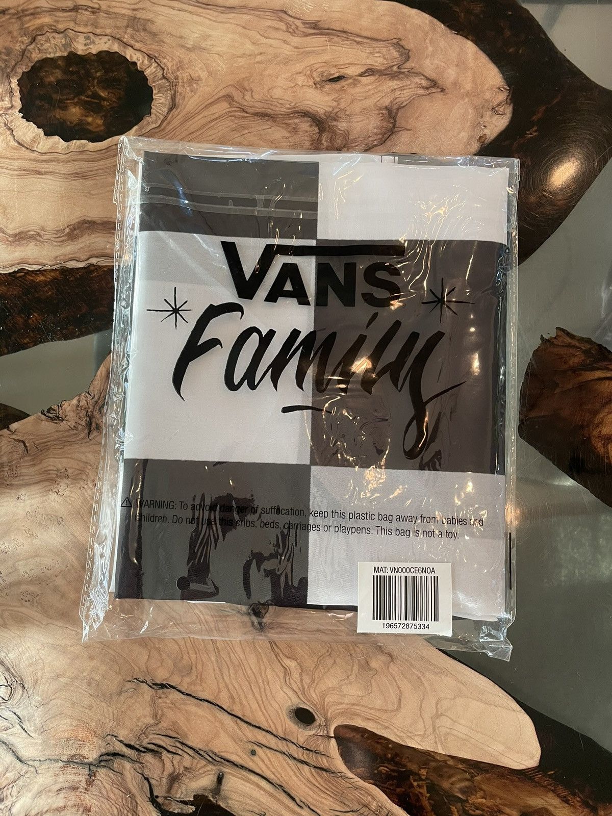 Vans Vans Off The Wall Checkered Flag Full Size - Black/White Size ONE SIZE - 3 Thumbnail