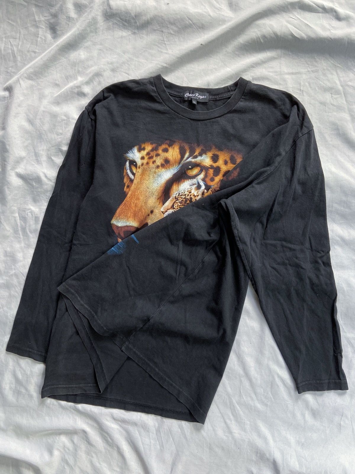 If Six Was Nine × Japanese Brand × Le Grande Bleu (L.G.B.) BIG TIGER PRINTED DESIGN LONG SLEEVE Size US XL / EU 56 / 4 - 4 Thumbnail
