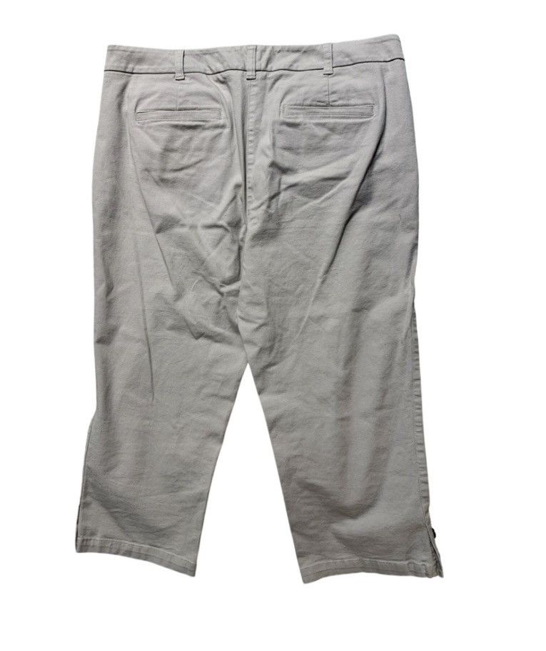 Talbots Talbots Signature Cropped Pants – Neutral Beige – Size 12 Size 34" / US 12 / IT 48 - 2 Thumbnail