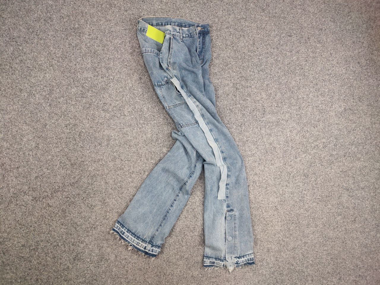 Japanese Brand Vintage if six was nine yohji Style Flared Denim Jeans Y2K Size US 32 / EU 48 - 9 Thumbnail