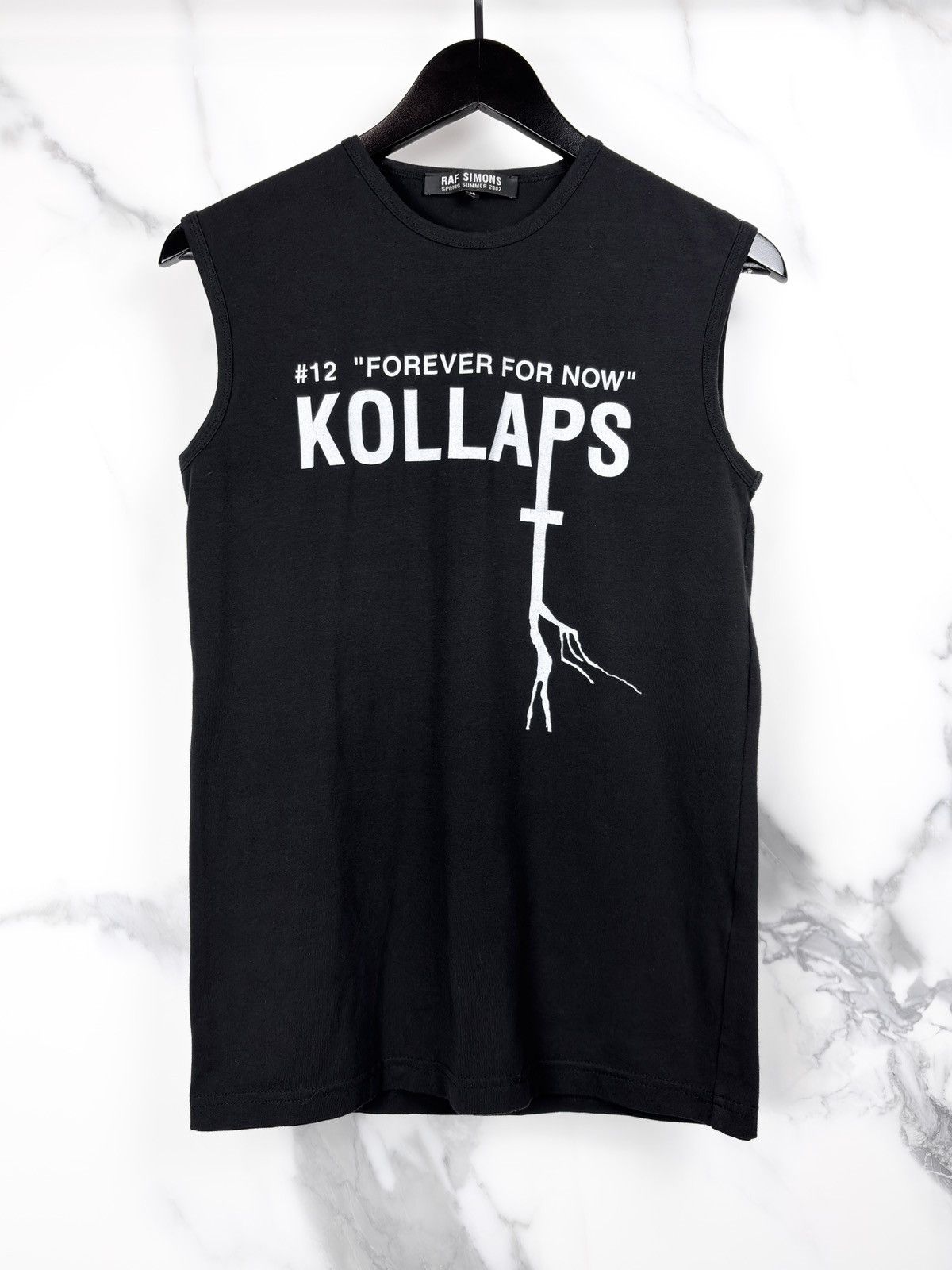 Raf Simons SS02 Raf Simons Kollaps Peter De Potter Sleeveless Tank Top Size US S / EU 44-46 / 1 - 1 Thumbnail
