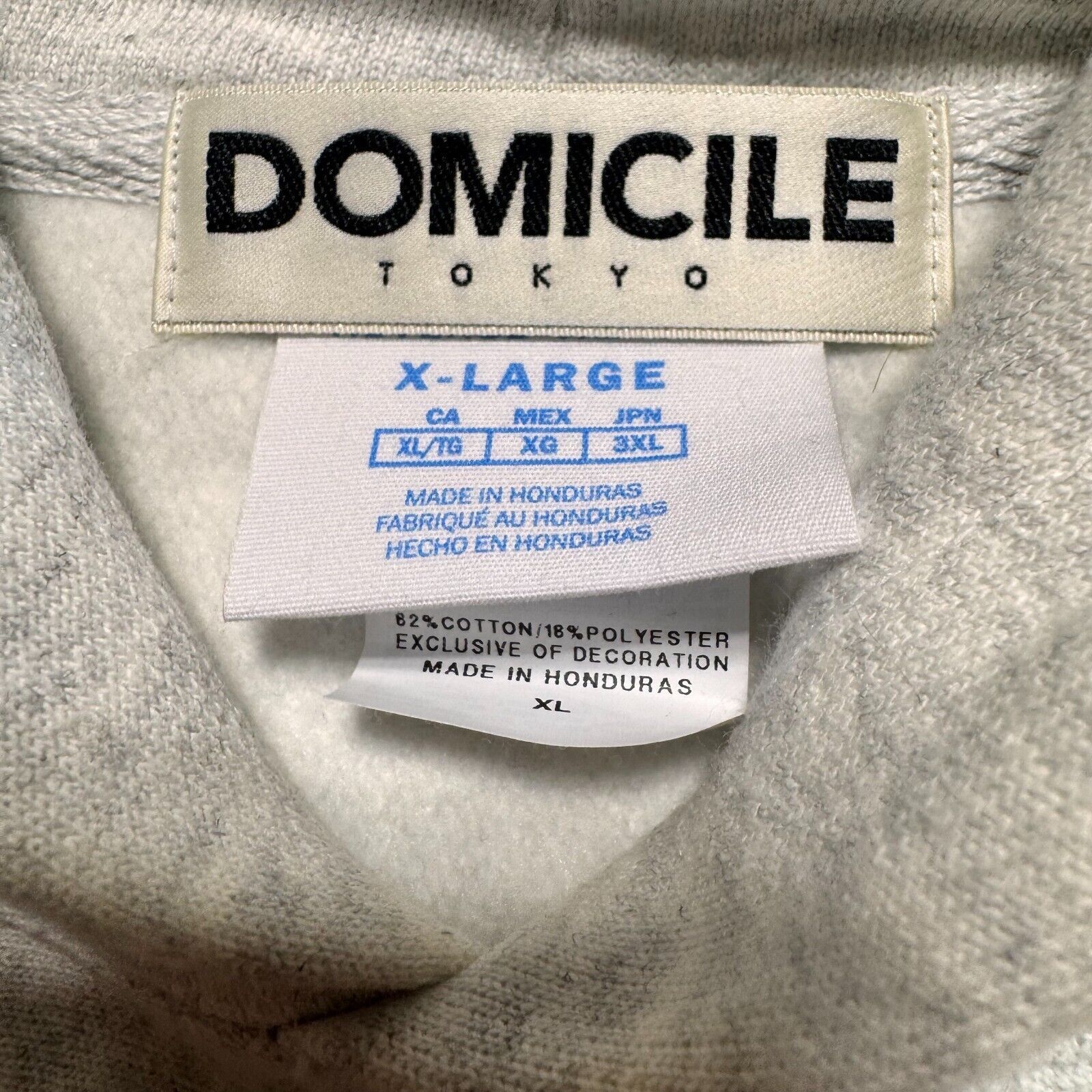 DOMICILE TOKYO Domicile Tokyo Embroidered Logo Hoodie ASAP Rocky Size US XL / EU 56 / 4 - 12 Thumbnail