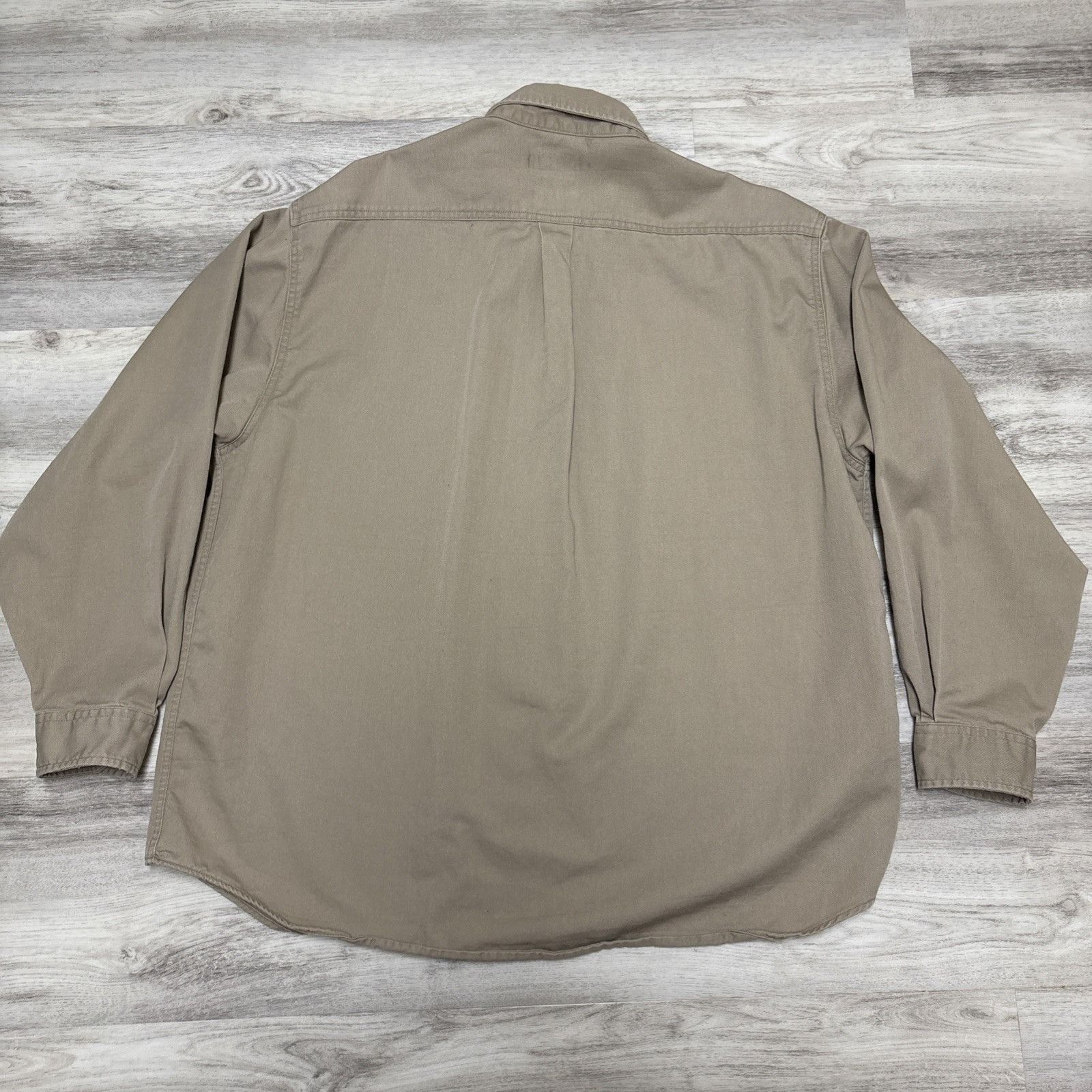 Carhartt Carhartt FR Shirt Mens 2XL Tan Flame Resistant Work Long Sle Size US XXL / EU 58 / 5 - 12 Thumbnail