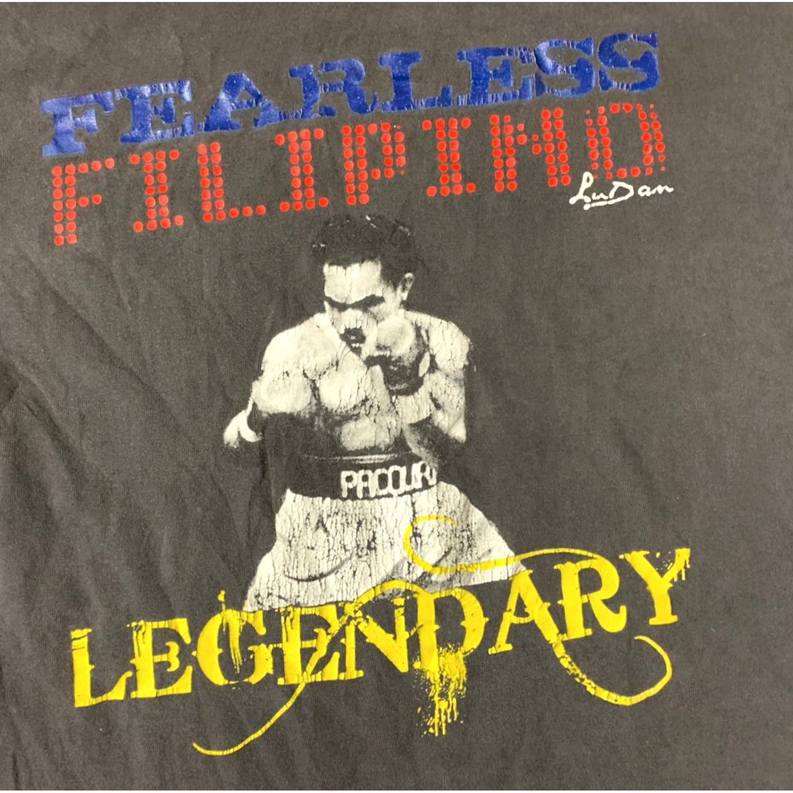 Vintage VINTAGE Gold Series Many Pacquiao Boxing T Shirt Black Small Mens Size US S / EU 44-46 / 1 - 2 Thumbnail
