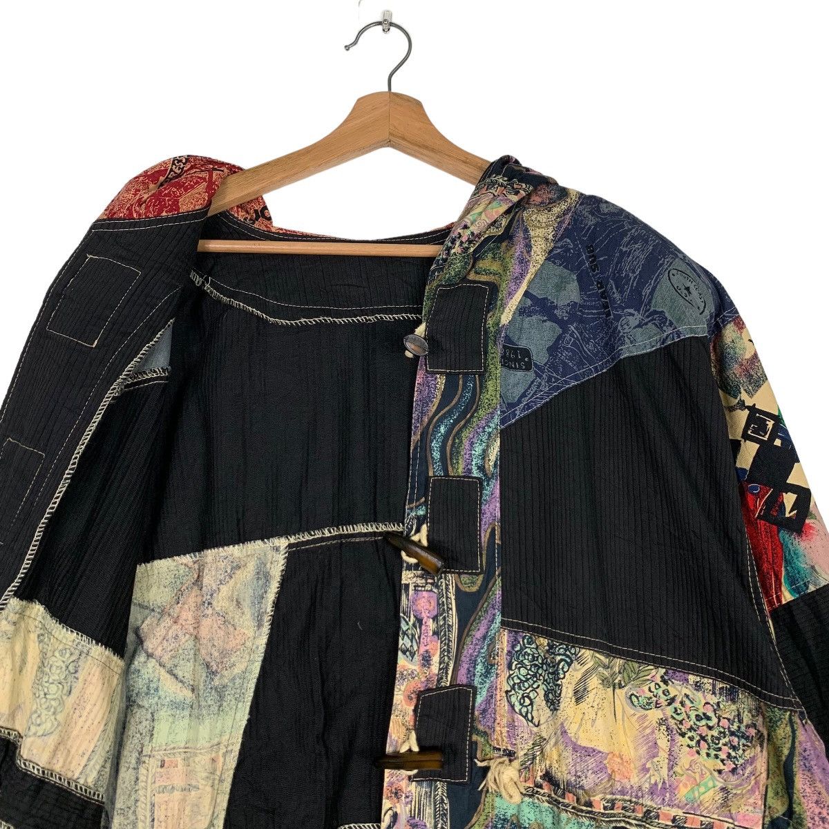 Vintage Unbrand Nice Design Duffle Coat Jacket #0457-C21 Size US M / EU 48-50 / 2 - 10 Thumbnail