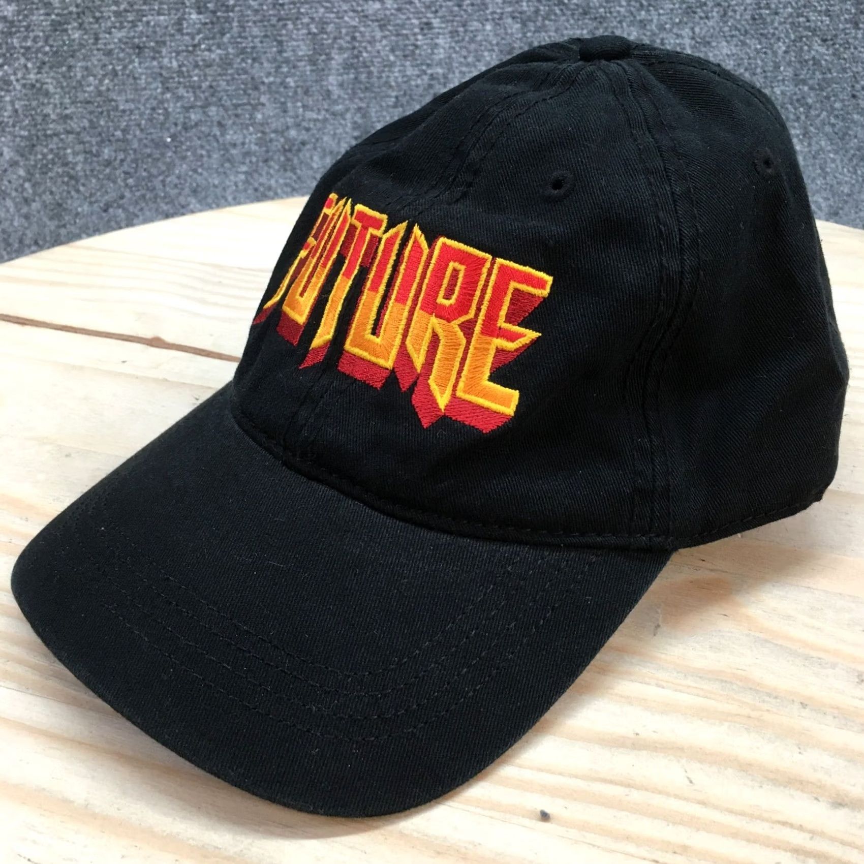 Vintage Cap America Future Embroidered Baseball Hat Mens Black One Size Adjustable Size ONE SIZE - 2 Thumbnail