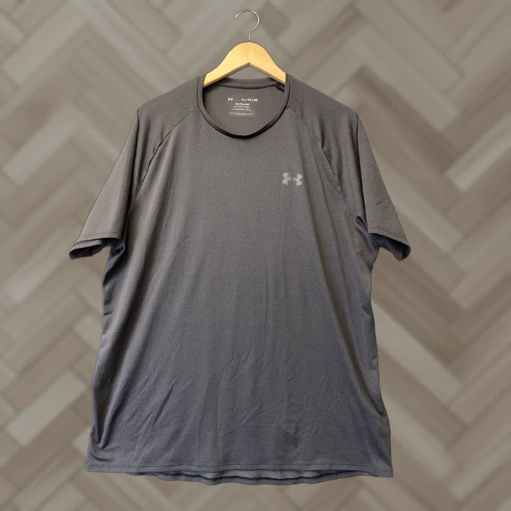 Under Armour Under Armour T-Shirt Men’s UA Tech Short Sleeve Athletic Loose Gray 134-38 Size US XL / EU 56 / 4 - 1 Thumbnail