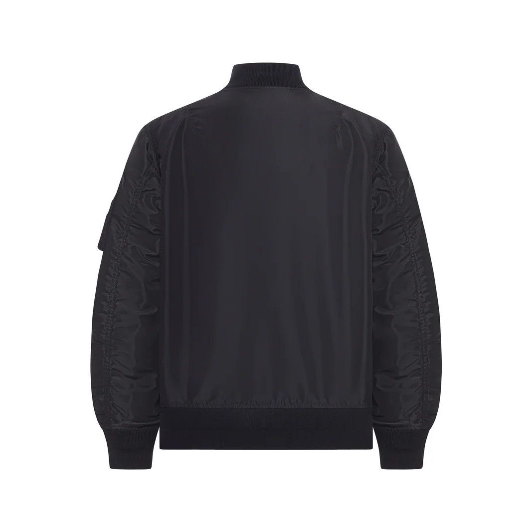 Sacai SACAI Black Nylon Bomber Jacket New & Authentic (Men's size: Size US M / EU 48-50 / 2 - 2 Thumbnail
