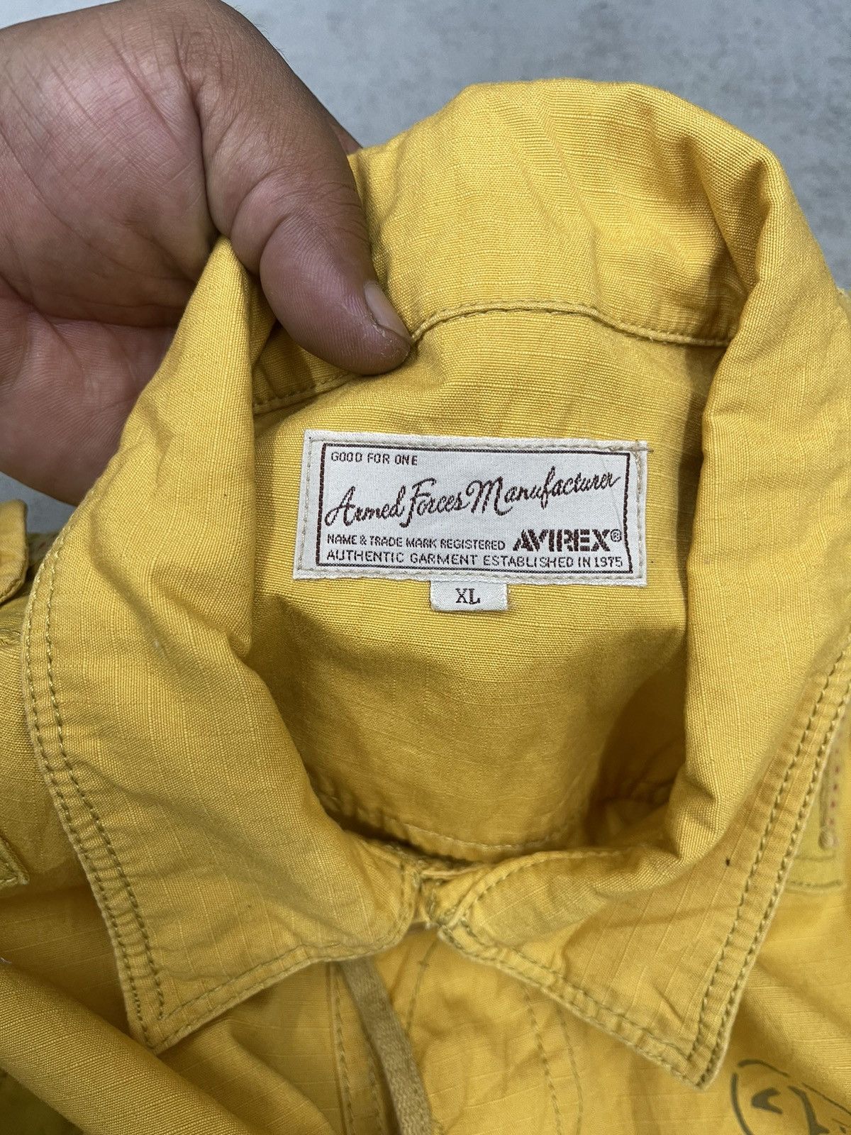 Avirex STEAL🔥4th AFRC 452 ND AIR MOBILTY SQUAD JACKET SHIRT Size US XL / EU 56 / 4 - 10 Thumbnail
