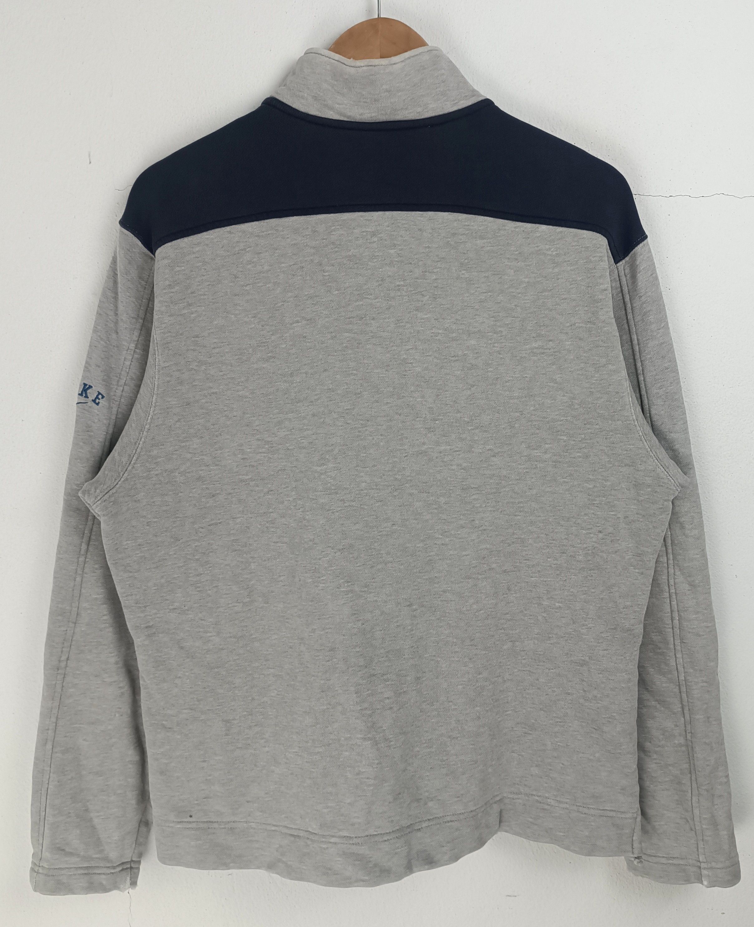 Nike THRASHED FADED VINTAGE Y2K NIKE HALF ZIPPER VERY RARE Size US M / EU 48-50 / 2 - 4 Thumbnail