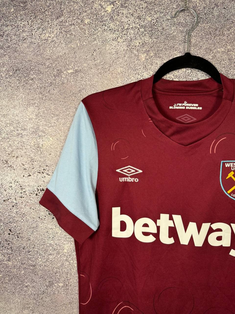 Umbro West Ham United 2023/24 Home Umbro Soccer Jersey Blokcore Size US S / EU 44-46 / 1 - 3 Thumbnail
