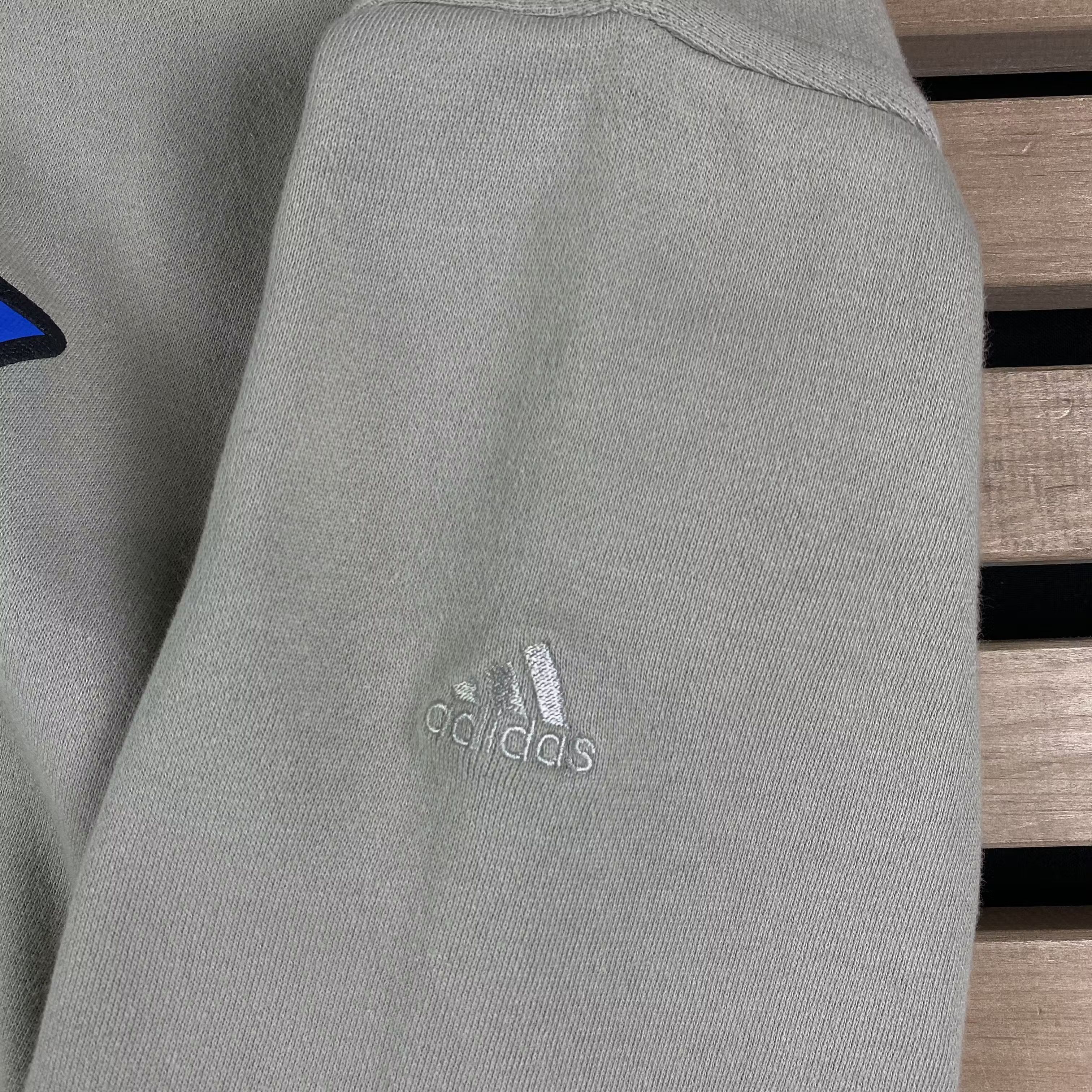 Adidas × Vintage Mens Sweatshirt Adidas Vintage Size XL V Neck Size US XL / EU 56 / 4 - 5 Thumbnail