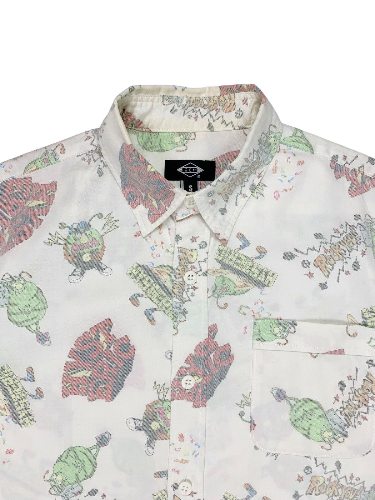 Hysteric Glamour Hysteric Glamour Rock You Printed Shirt Size US M / EU 48-50 / 2 - 3 Thumbnail
