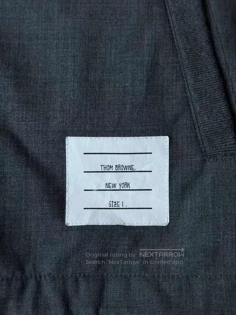 Thom Browne Thom Browne Windbreaker Jacket Size US S / EU 44-46 / 1 - 5 Thumbnail
