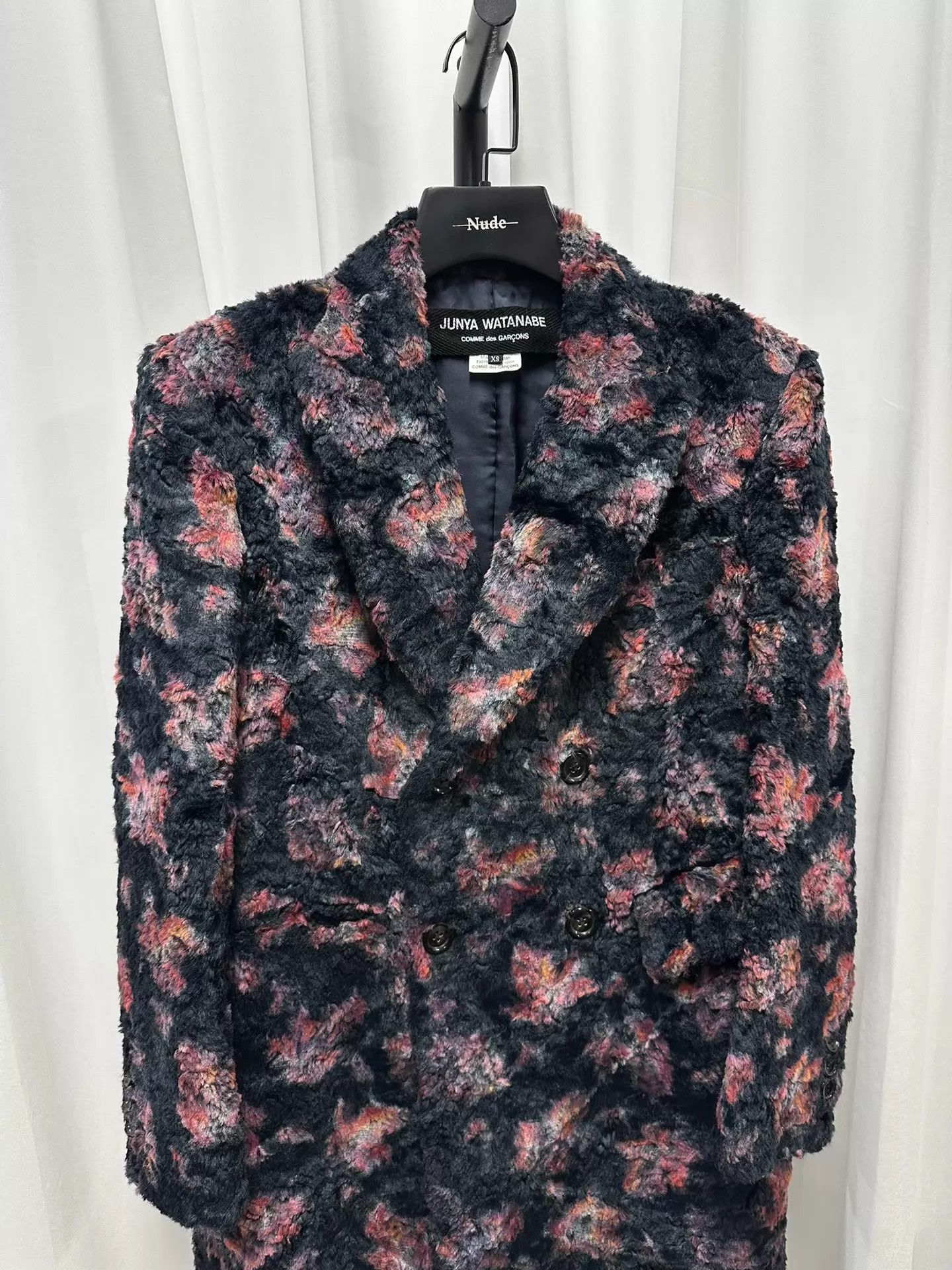 Junya Watanabe Junya Watanabe Burnout Pattern Fur Coat XS Size XS / US 0-2 / IT 36-38 - 2 Thumbnail