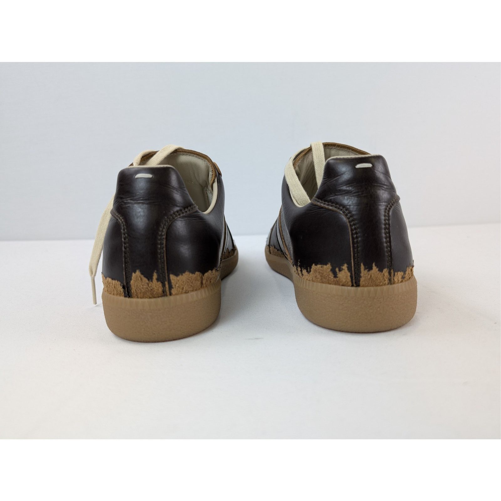 Maison Margiela o1rshd1 Replica sneakers with a distressed peel-off effect Size US 12 / EU 45 - 11 Thumbnail
