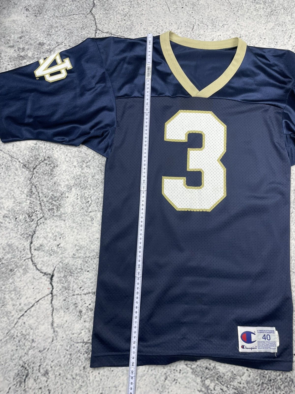 Champion Vintage Champion S Notre Dame Fighting Irish #3 Jersey Size US S / EU 44-46 / 1 - 4 Thumbnail