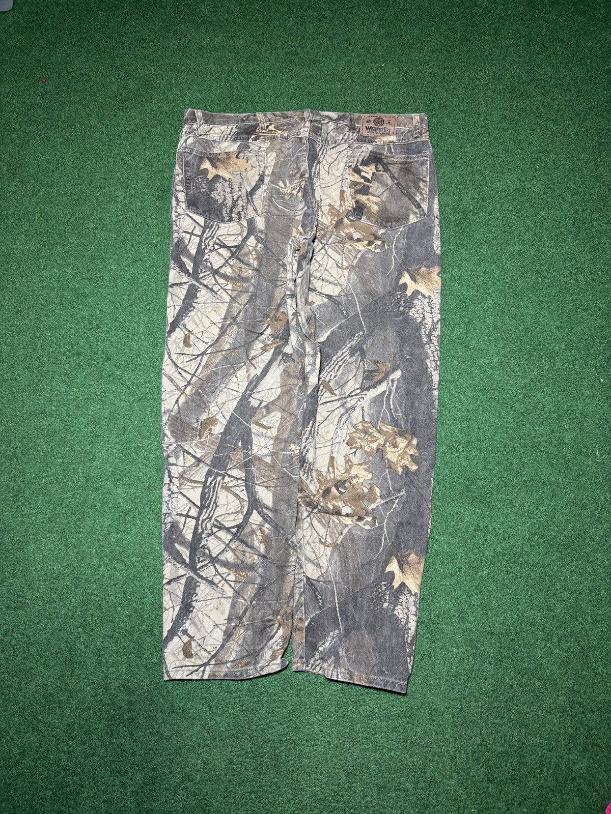 Realtree Vtg 90s Realtree Camo 42x32 Baggy Wide Leg Hip Hop Pants Size US 42 / EU 58 - 1 Thumbnail
