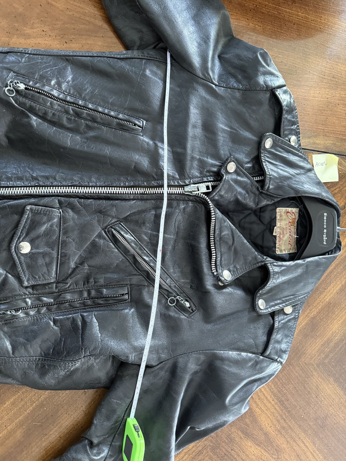 Excelled Excelled 1970s leather perfecto biker jacket Size US S / EU 44-46 / 1 - 6 Thumbnail