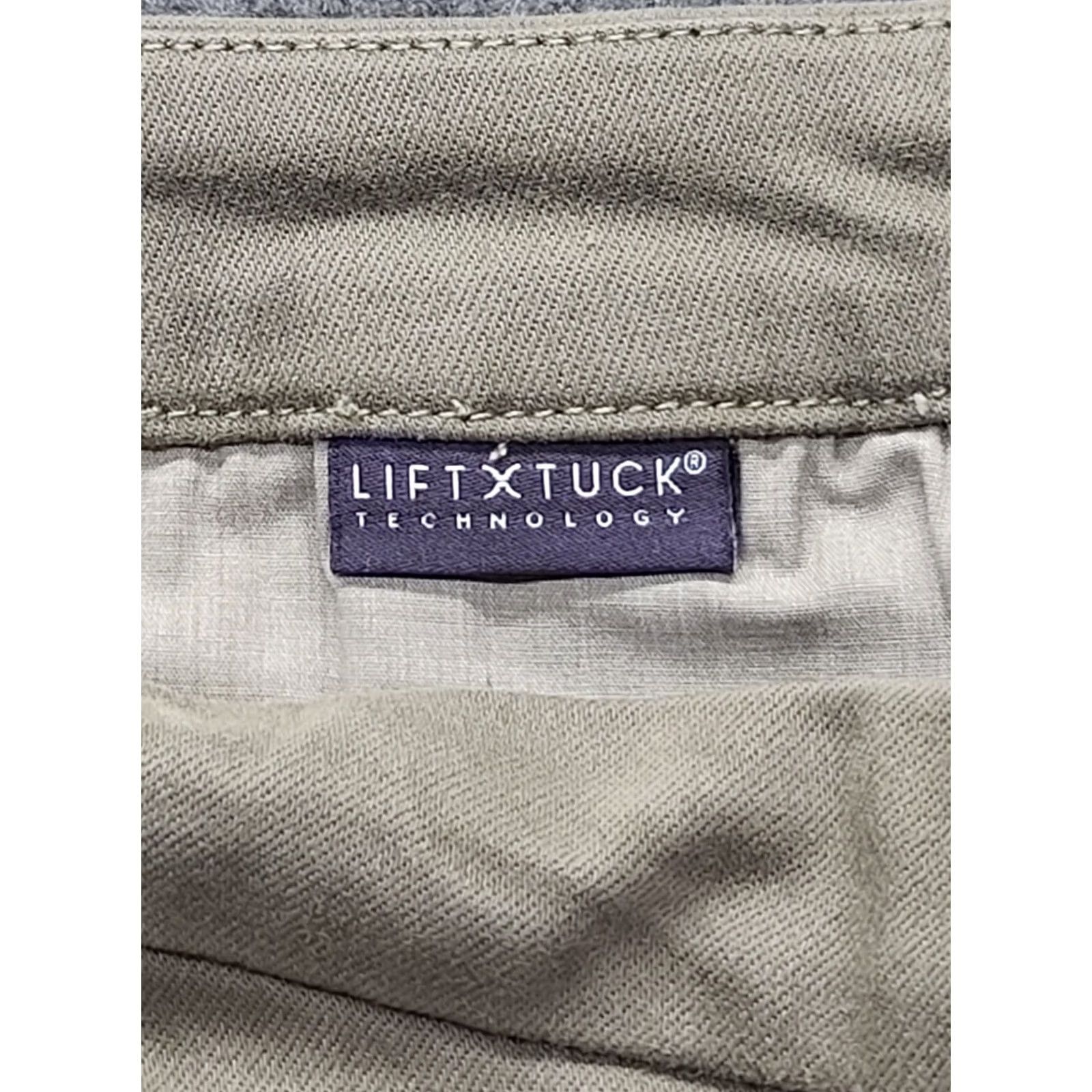 NYDJ VINTAGE NYDJ Pants Womens 20W 40x28 Relaxed Fit Ankle Cut Trouser Lift Tuck Belted Size 42" / US 20 - 4 Thumbnail