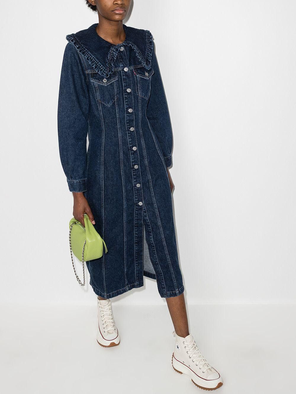 Ganni Ganni x Levi's Dress Size XS / US 0-2 / IT 36-38 - 1 Thumbnail
