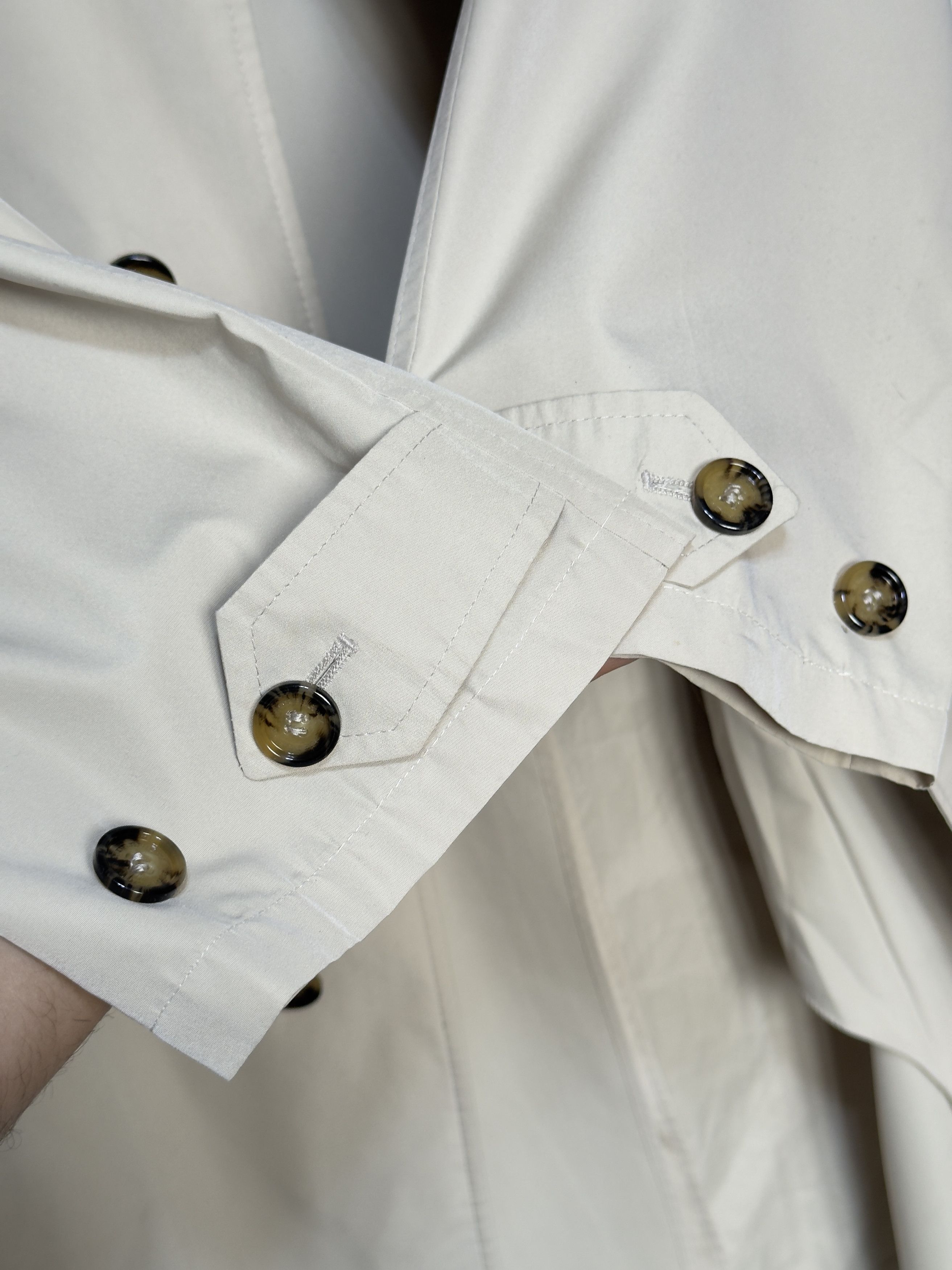 Burberry New🔥 burberry trench beige single breasted novacheck 52it Size US L / EU 52-54 / 3 - 13 Thumbnail