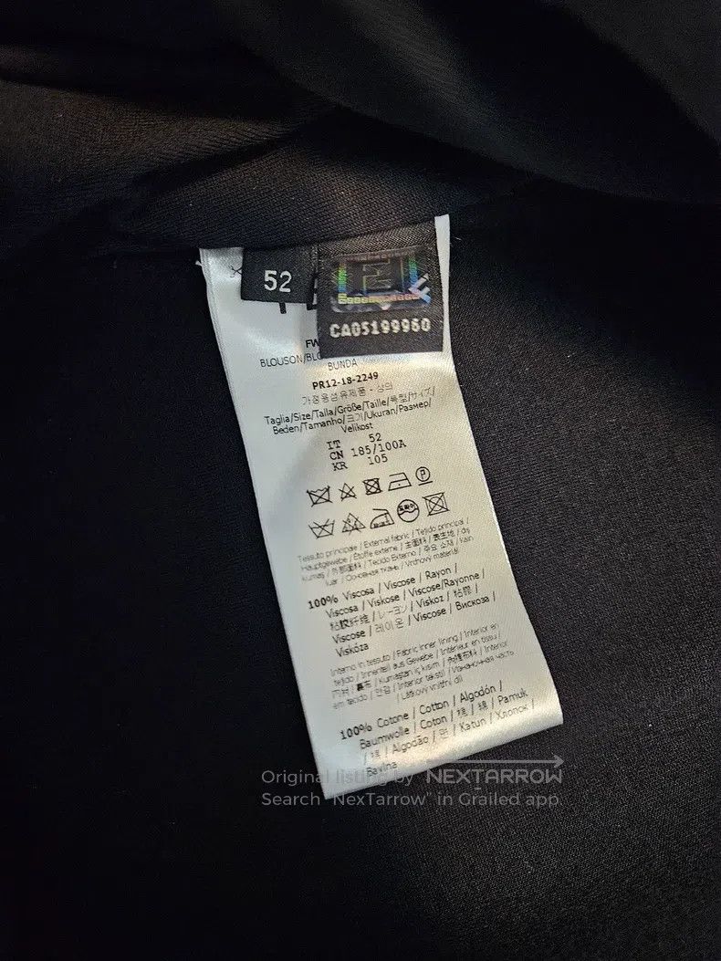 Fendi Fendi Jacket with Sheepskin Details Size US L / EU 52-54 / 3 - 6 Thumbnail